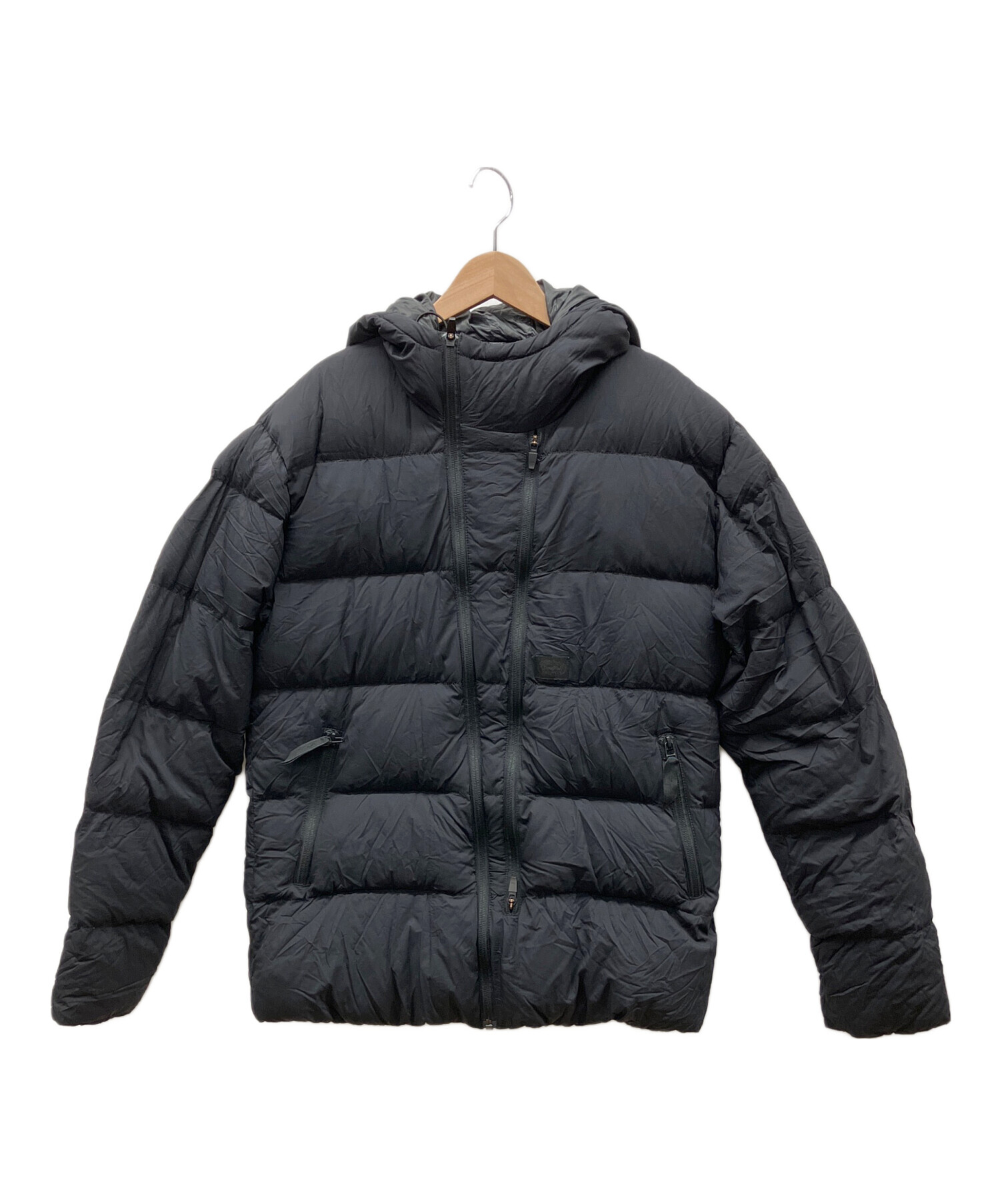 中古・古着通販】Snow peak (スノーピーク) ダウンジャケット ブラック