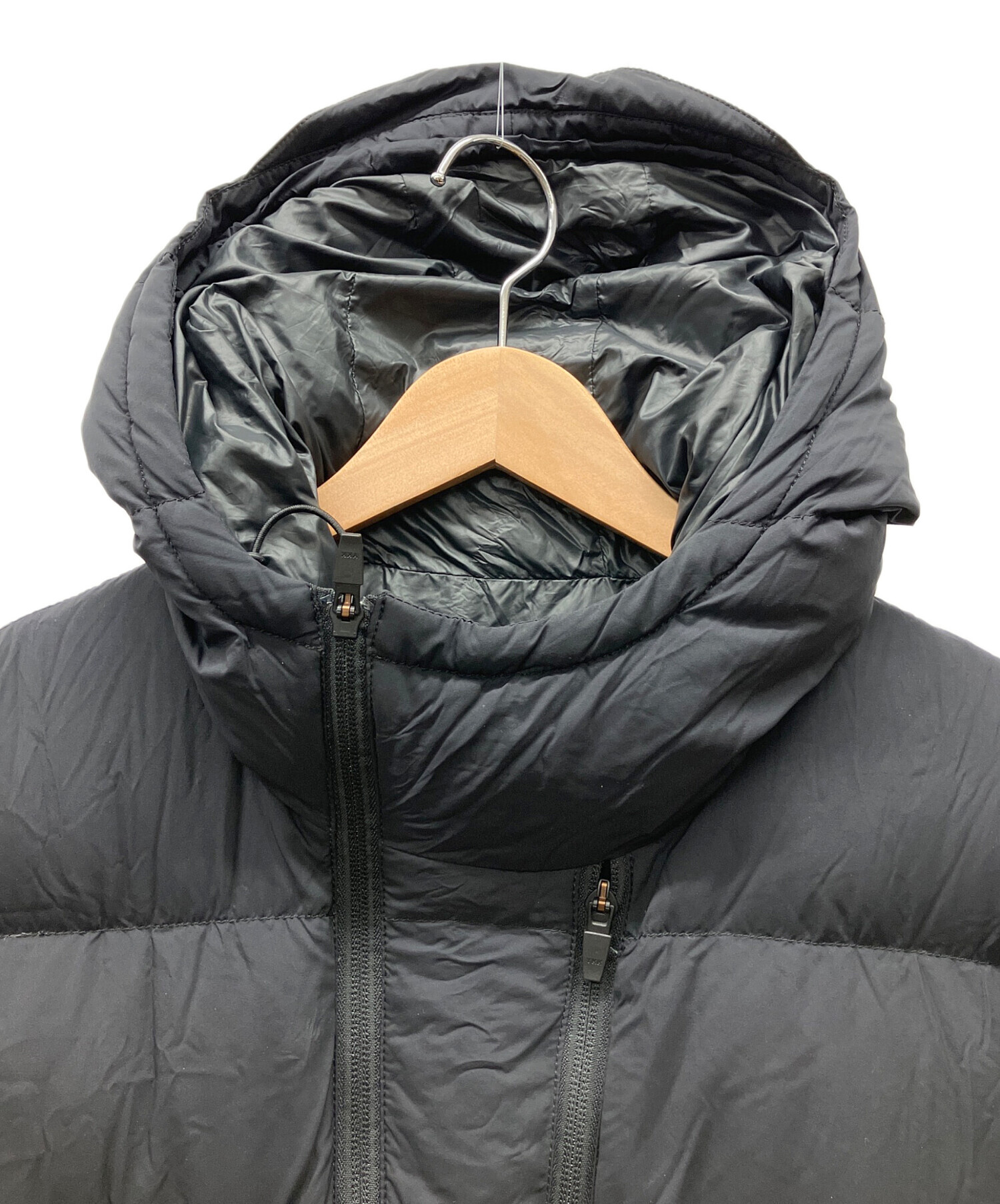 中古・古着通販】Snow peak (スノーピーク) ダウンジャケット ブラック 