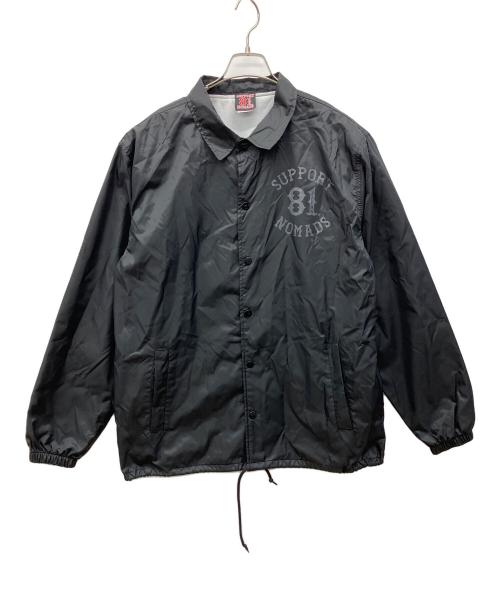 中古・古着通販】SUPPORT 81 (サポート81) コーチジャケット ブラック