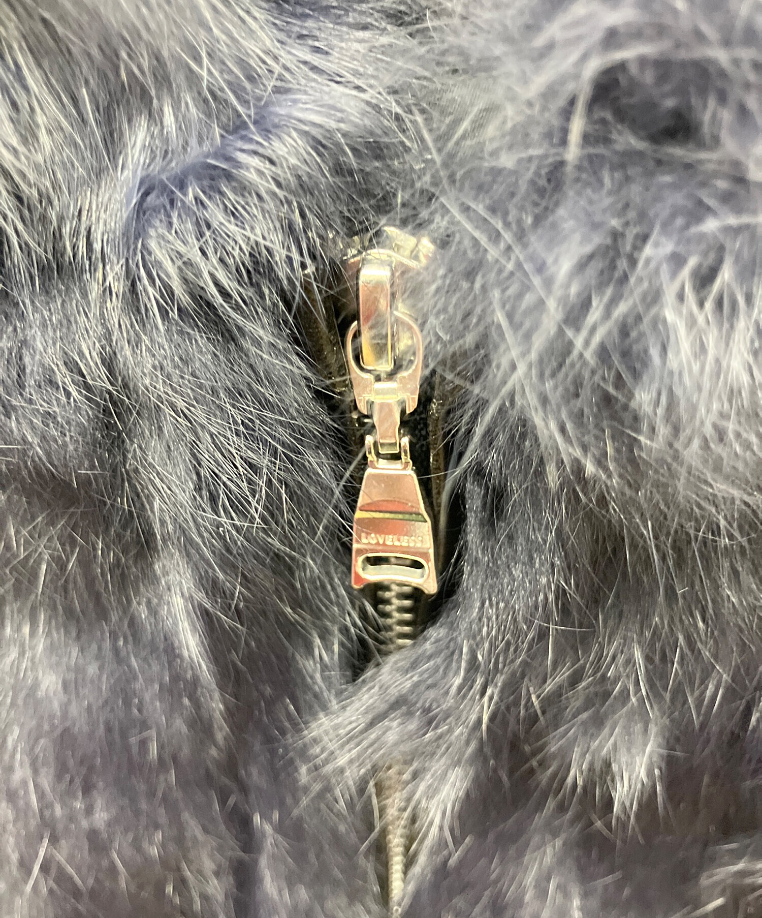 中古・古着通販】LOVELESS (ラブレス) ジップパーカー ネイビー サイズ 