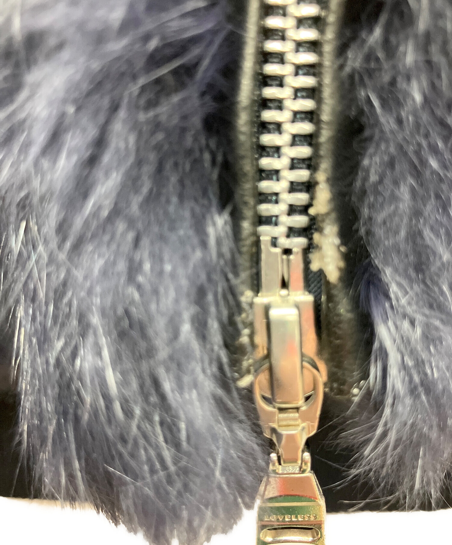 中古・古着通販】LOVELESS (ラブレス) ジップパーカー ネイビー サイズ 