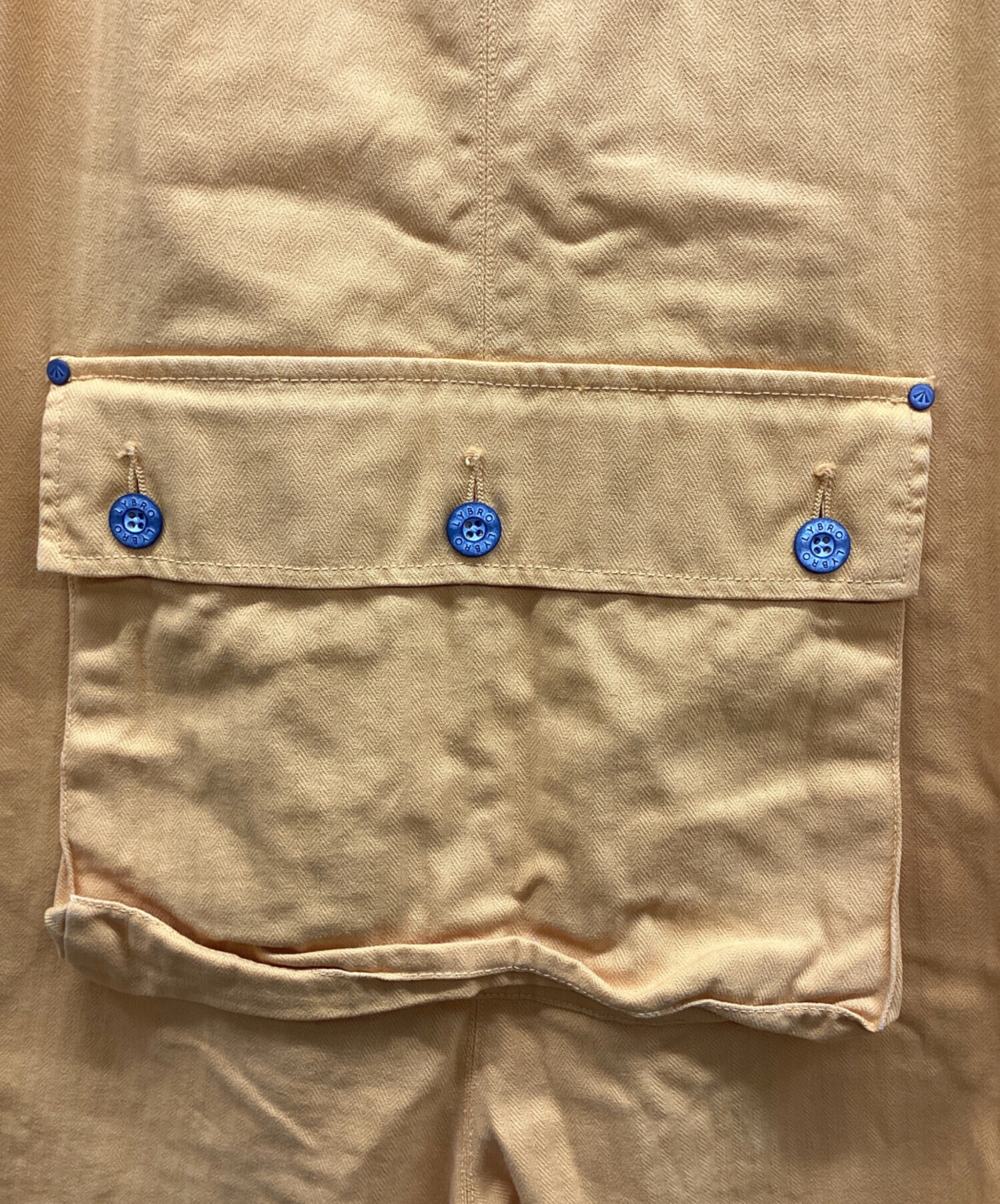 NIGEL CABOURN イエローカバーオール 03 L NIGEL CABOURN イエロー