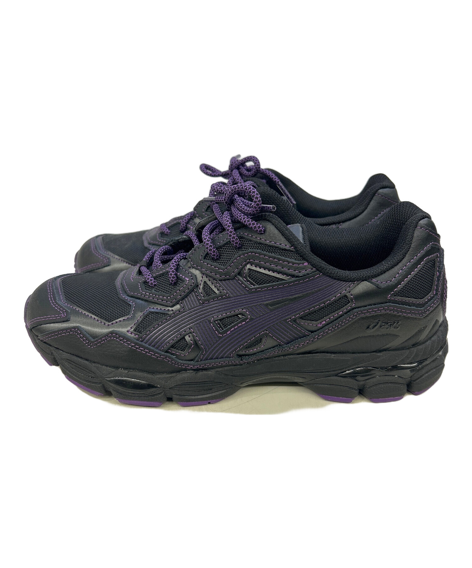 Needles ニードルス シューズ（その他） EU42(27cm位) 黒 【古着】【中古】 中古・古着通販】asics (アシックス) Needles (ニードルズ) スニーカー