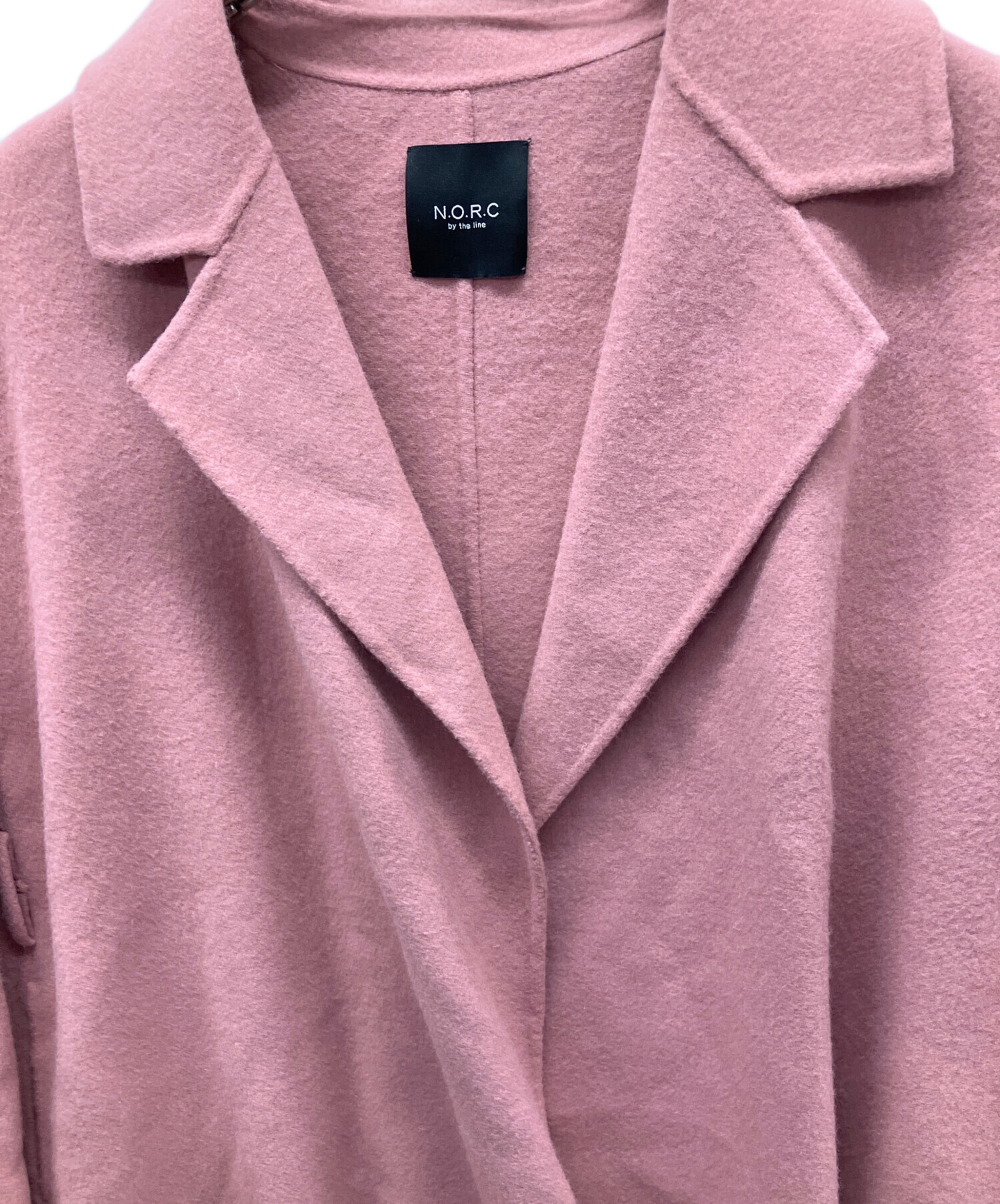 中古・古着通販】N.O.R.C (ノーク) コート ピンク サイズ:M｜ブランド