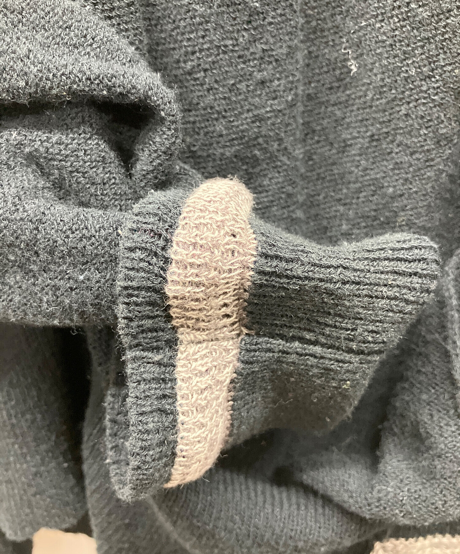 中古・古着通販】Y's (ワイズ) 薄手カーディガン ブラック サイズ:3