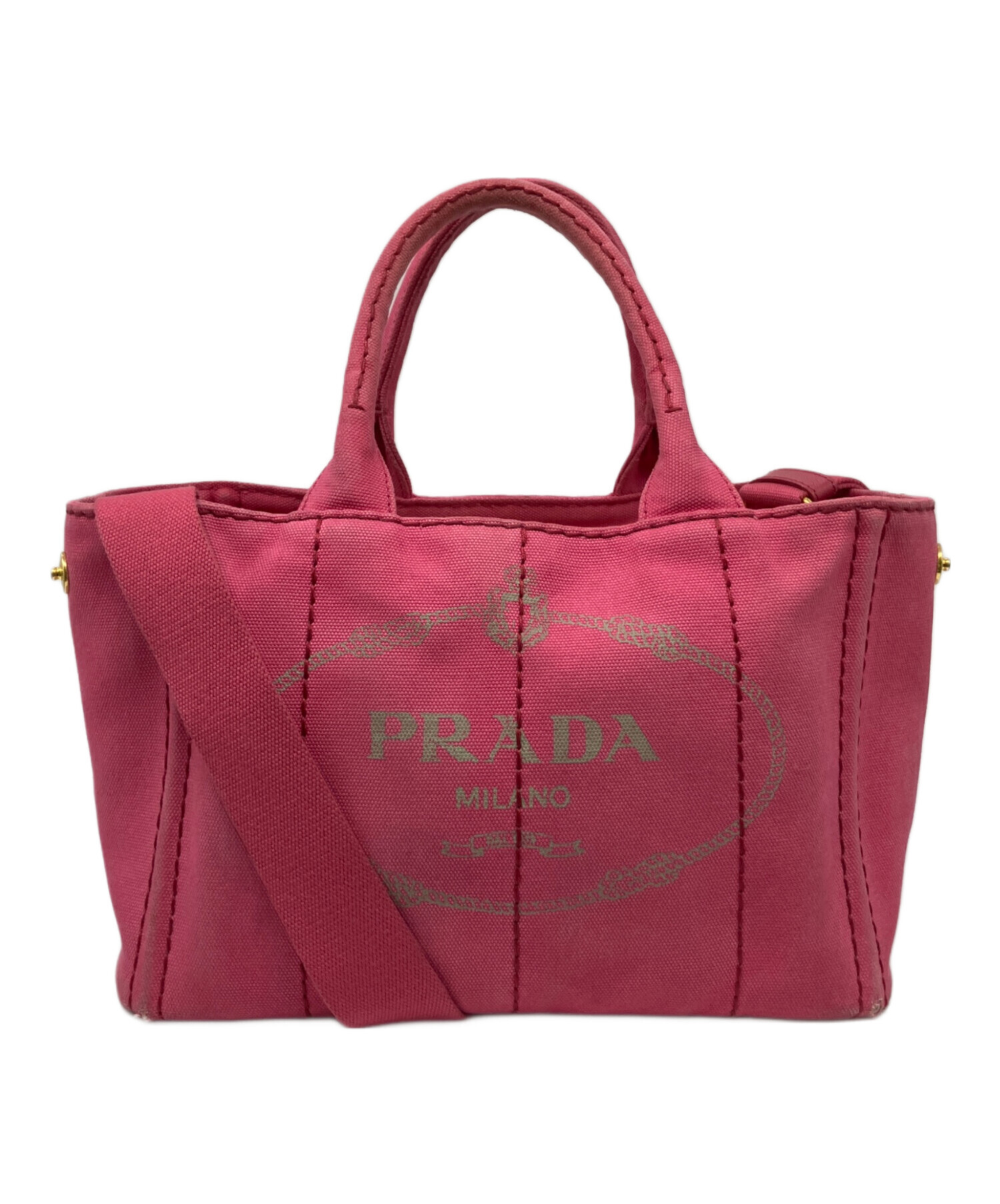 中古・古着通販】PRADA (プラダ) トートバッグ ピンク｜ブランド・古着 