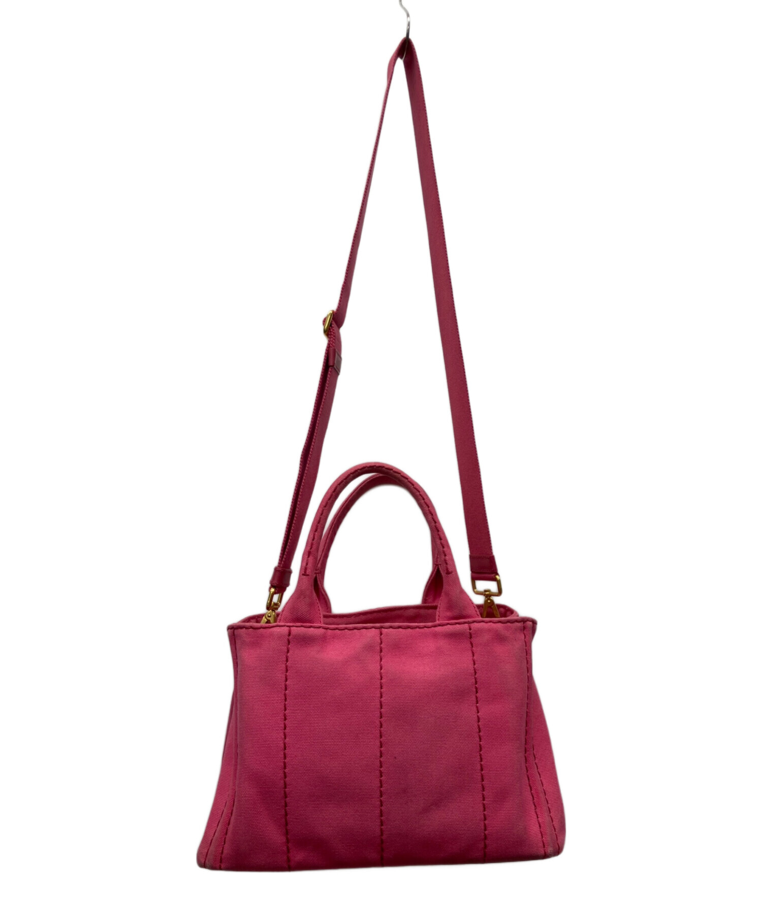 PRADA プラダ トートバッグ - ピンク 【古着】【中古】 PRADA プラダ