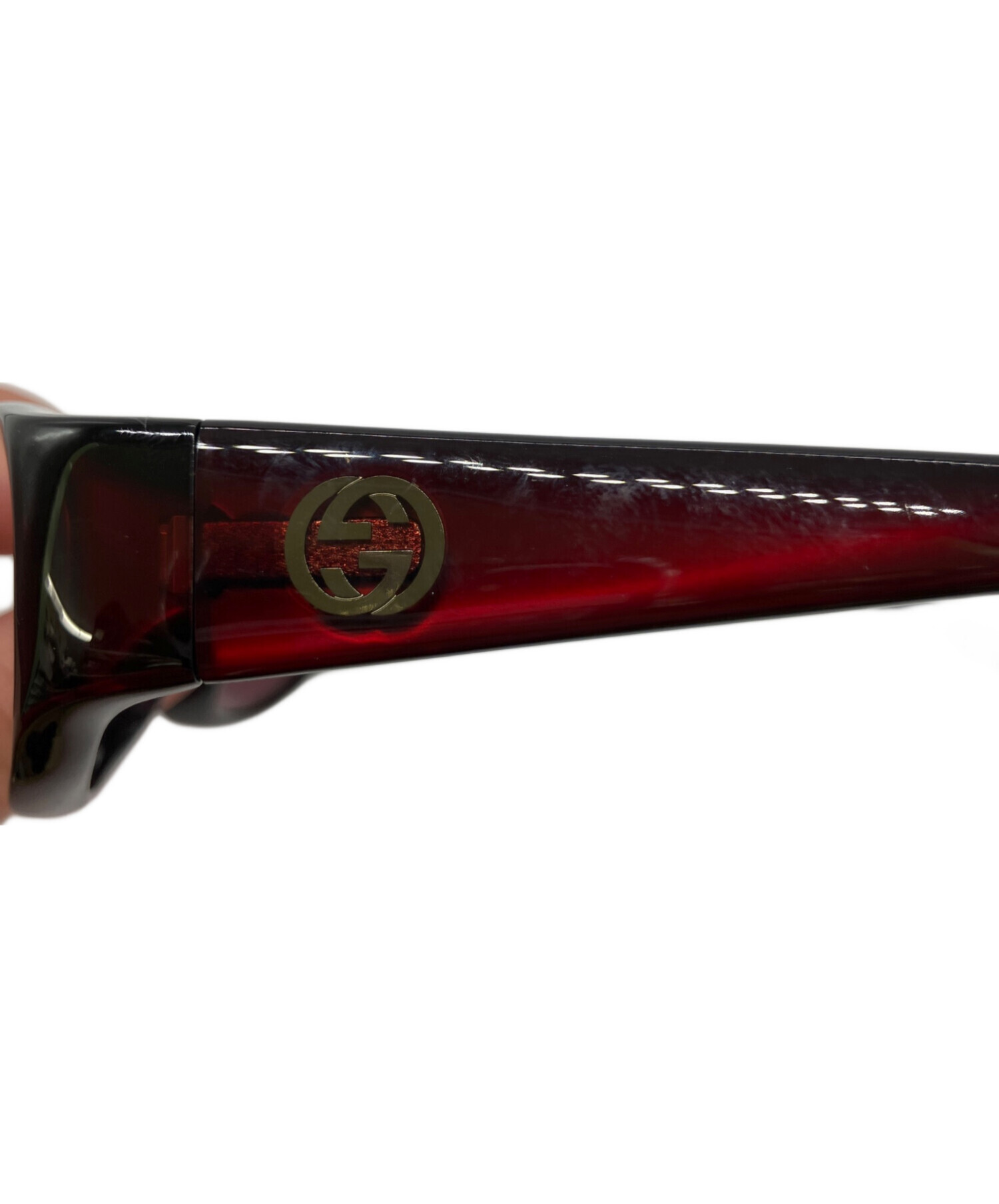 中古・古着通販】GUCCI (グッチ) サングラス レッド｜ブランド・古着