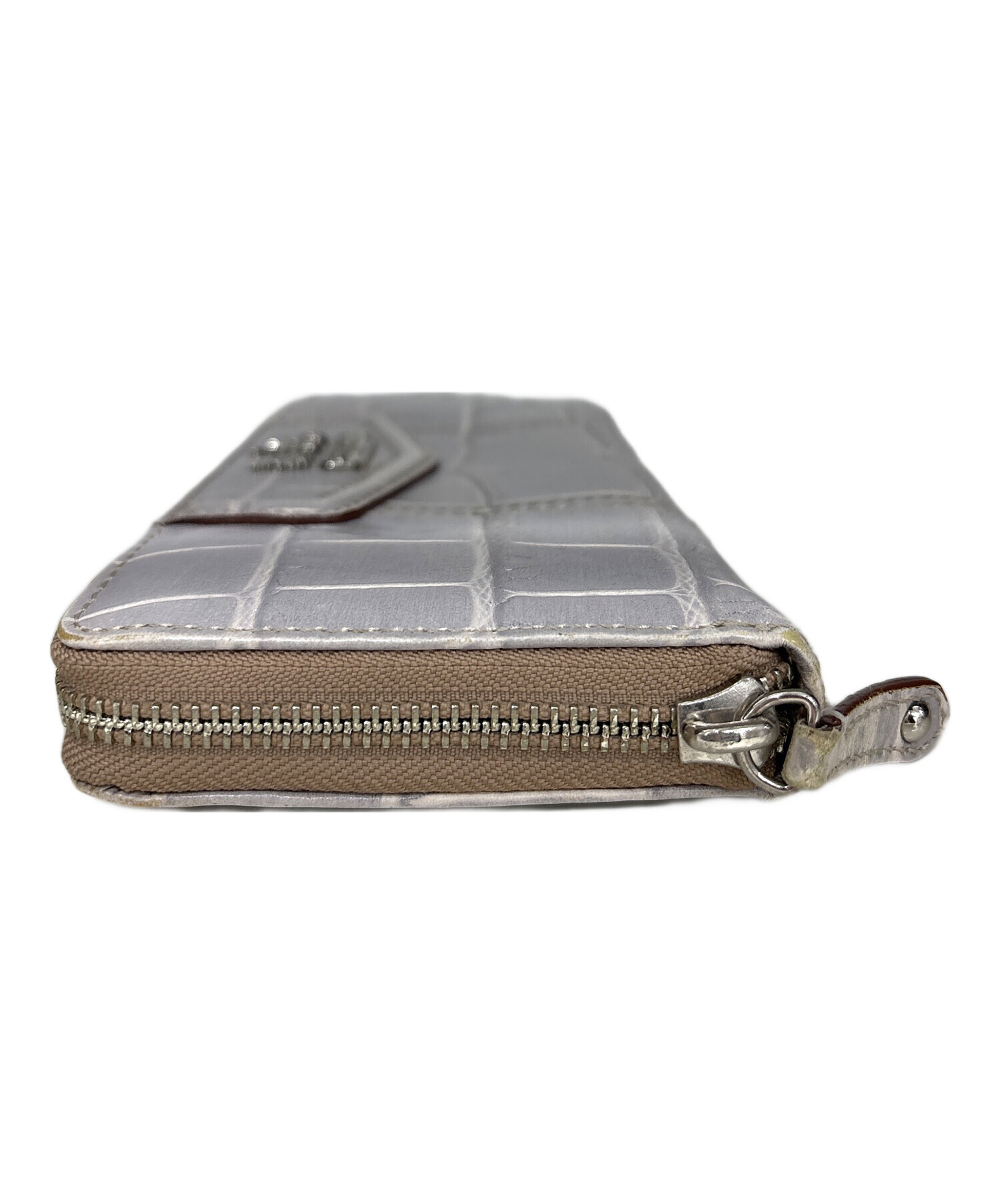 中古・古着通販】COACH (コーチ) 長財布 グレー｜ブランド・古着通販