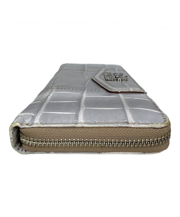 中古・古着通販】COACH (コーチ) 長財布 グレー｜ブランド・古着通販
