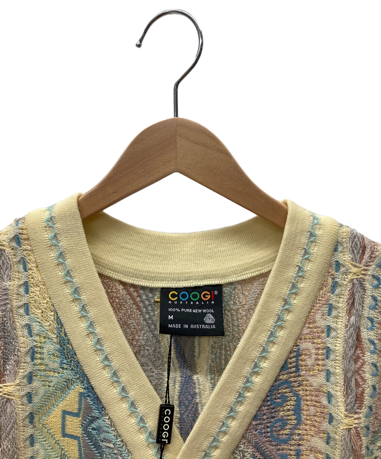 中古・古着通販】Coogi (クージー) ベストニット マルチカラー サイズ