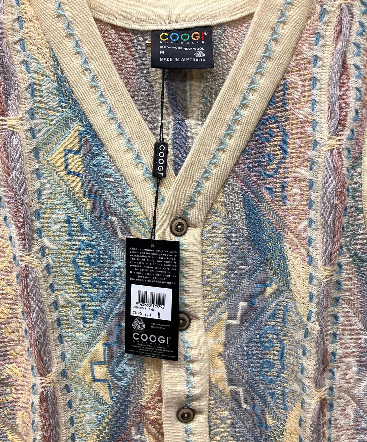 COOGI グリーン系 ベスト Lサイズ 中古・古着通販】Coogi (クージー