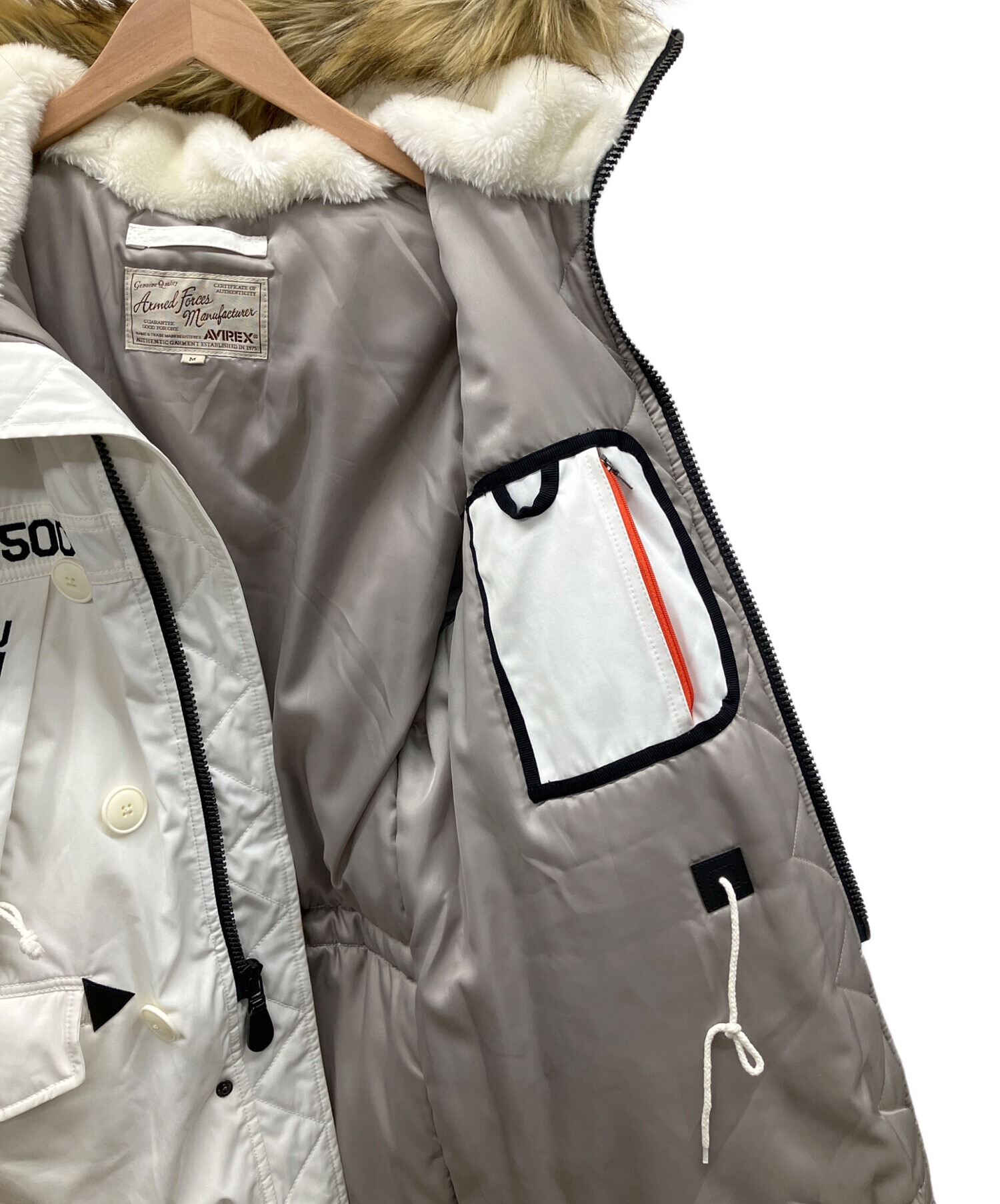 中古・古着通販】AVIREX (アヴィレックス) 中綿ジャケット