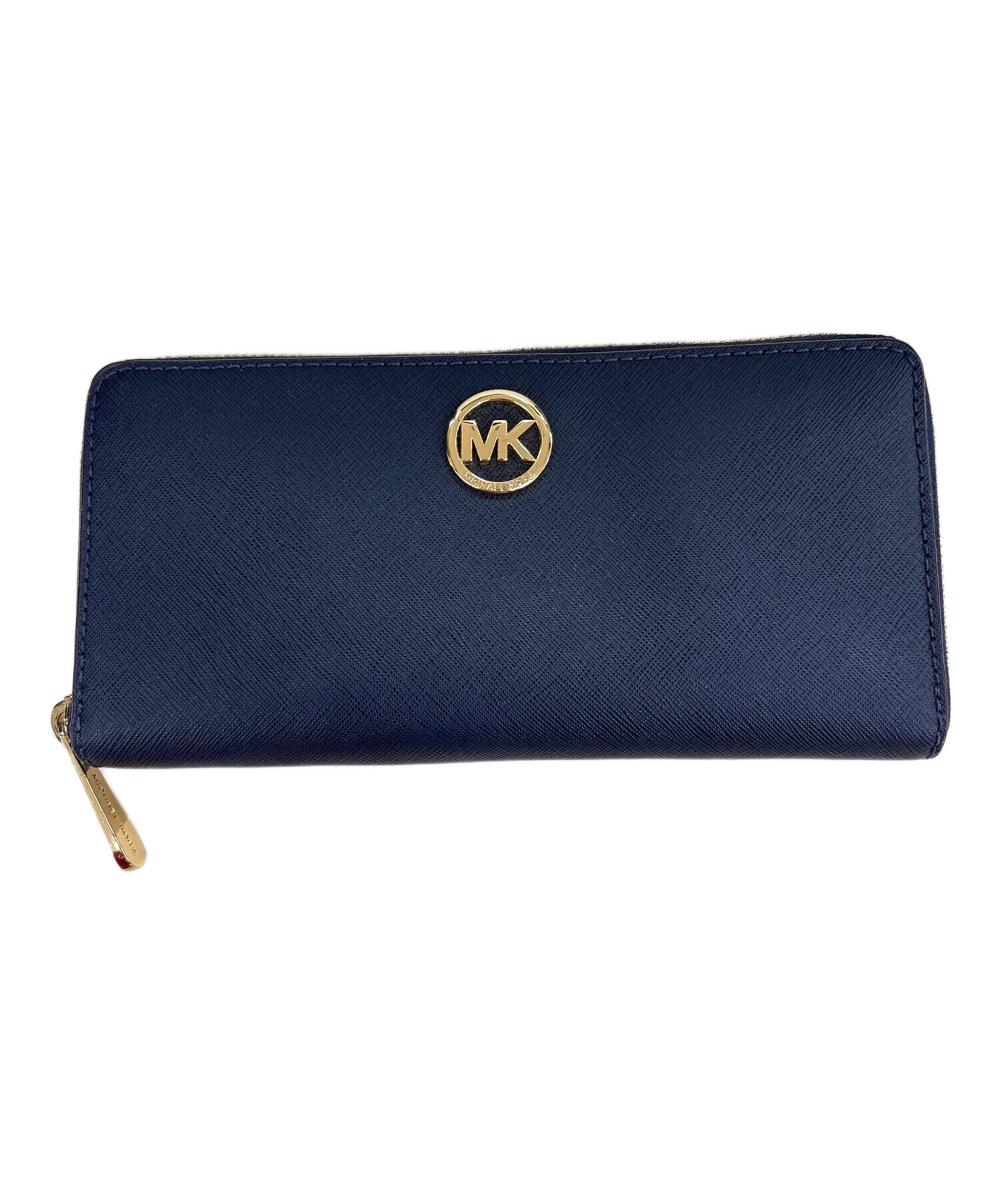 中古・古着通販】MICHAEL KORS (マイケル・コース) 長財布 ネイビー