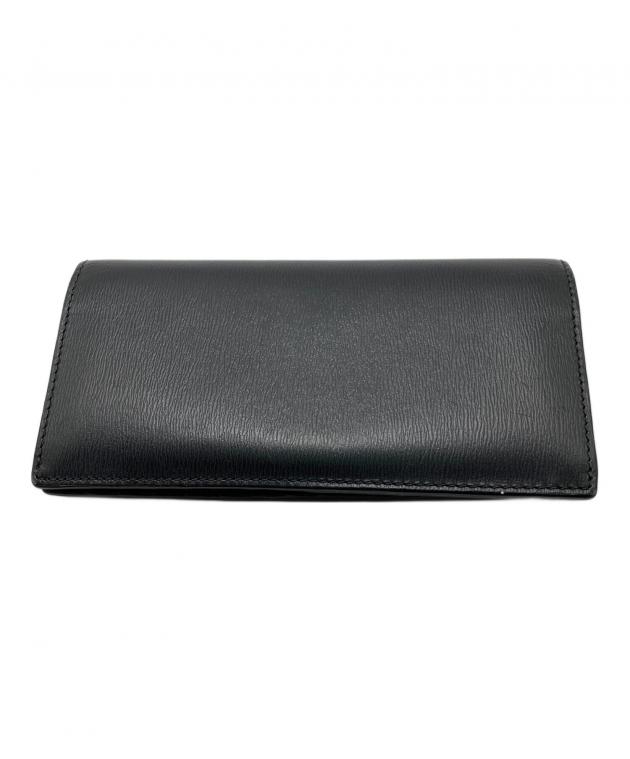 中古・古着通販】BURBERRY (バーバリー) 長財布 ブラック｜ブランド