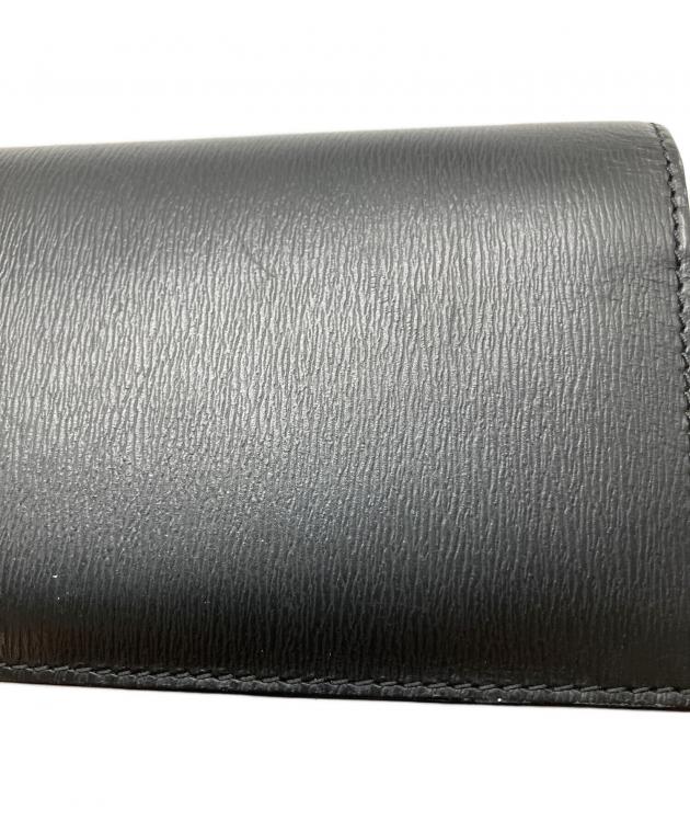 中古・古着通販】BURBERRY (バーバリー) 長財布 ブラック｜ブランド