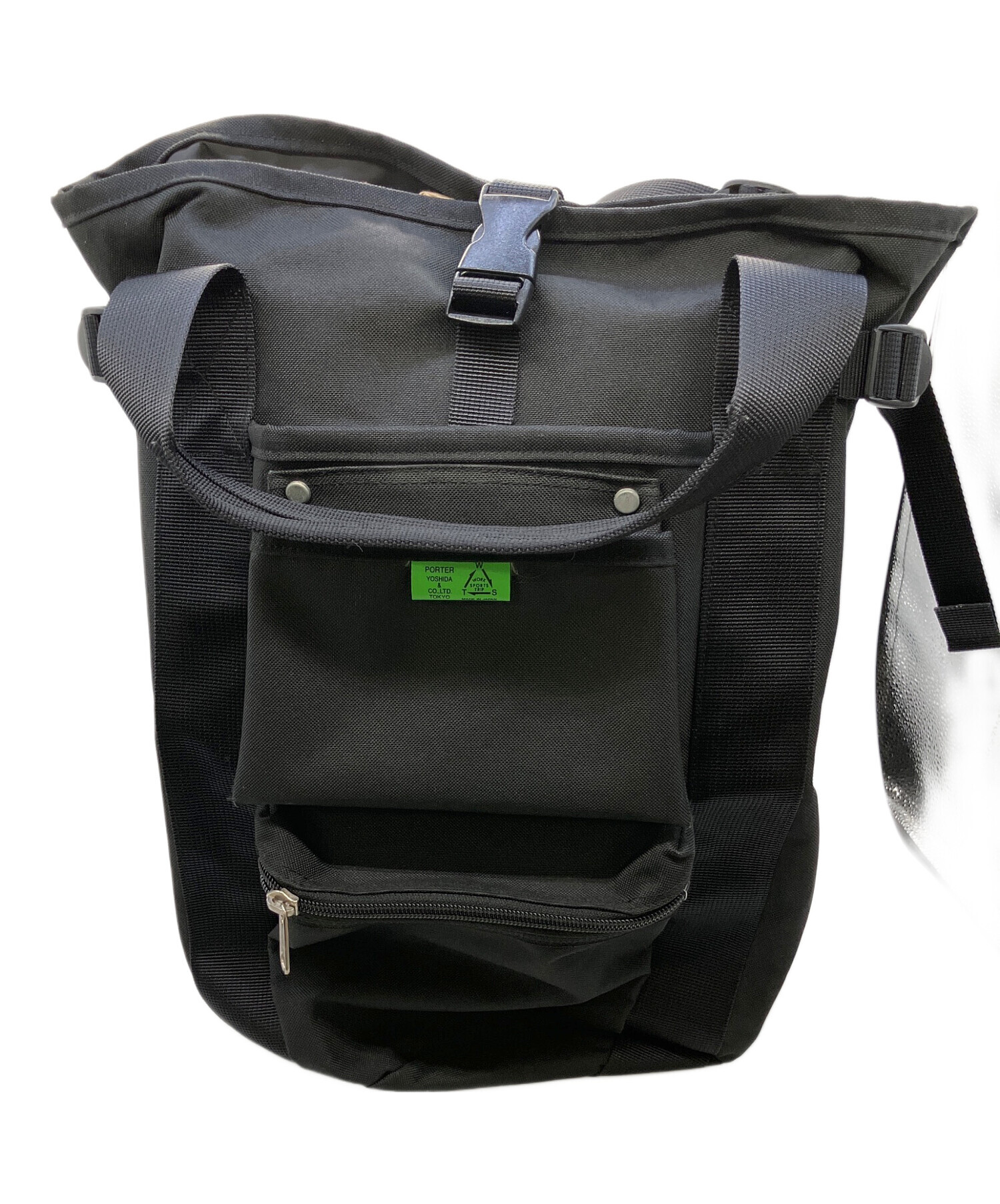 POTER UNION ブラック　新品未使用タグなし 中古・古着通販】PORTER UNION (ポーターユニオン) リュック ブラック