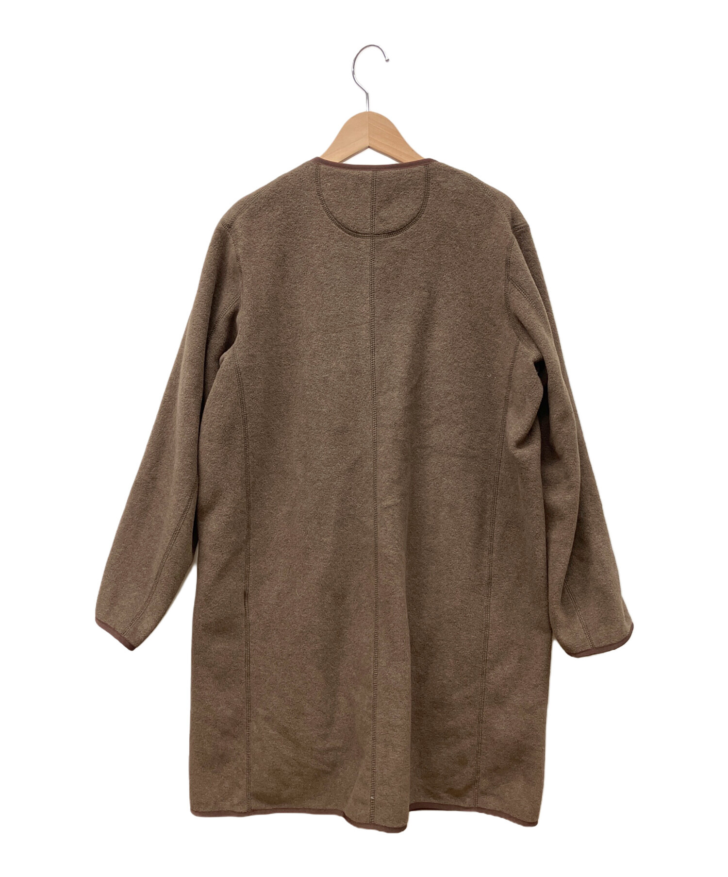 中古・古着通販】DANTON (ダントン) コート ブラウン サイズ:36