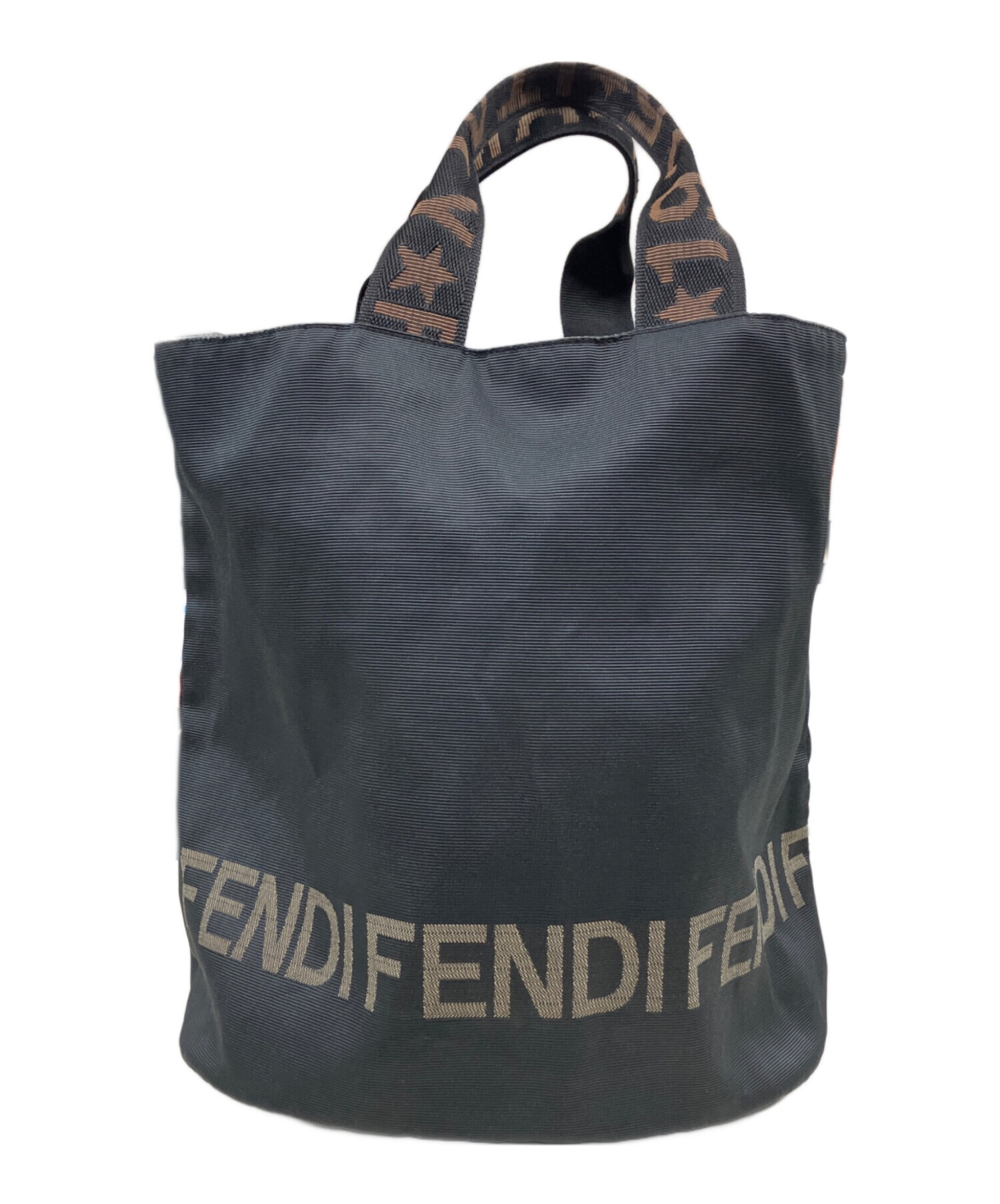 中古・古着通販】FENDI (フェンディ) ナイロンバッグ ブラック