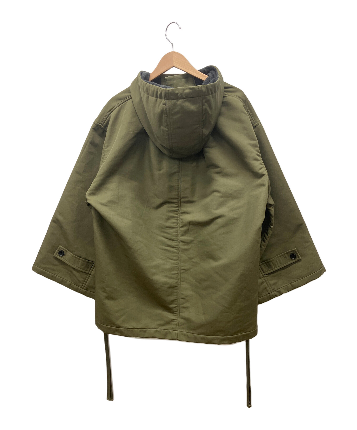 中古・古着通販】CLANE (クラネ) アノラックパーカー オリーブ サイズ 