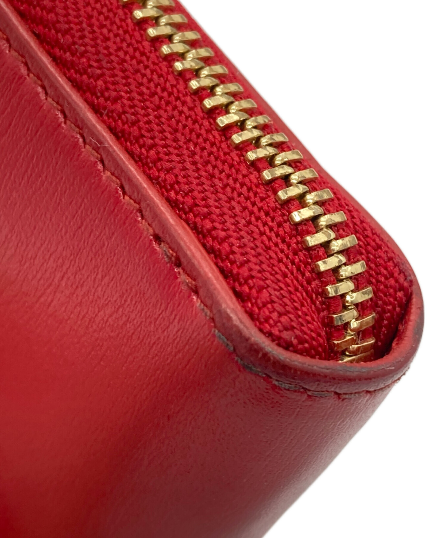 中古・古着通販】JIL SANDER (ジルサンダー) カードケース レッド