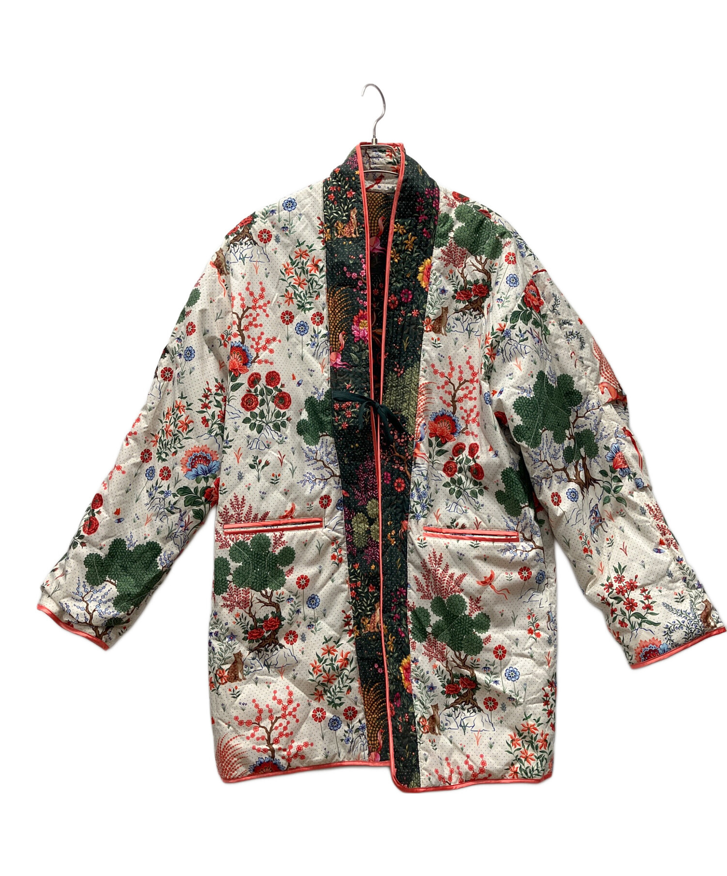 中古・古着通販】PUMA (プーマ) LIBERTY (リバティ) コート グリーン 