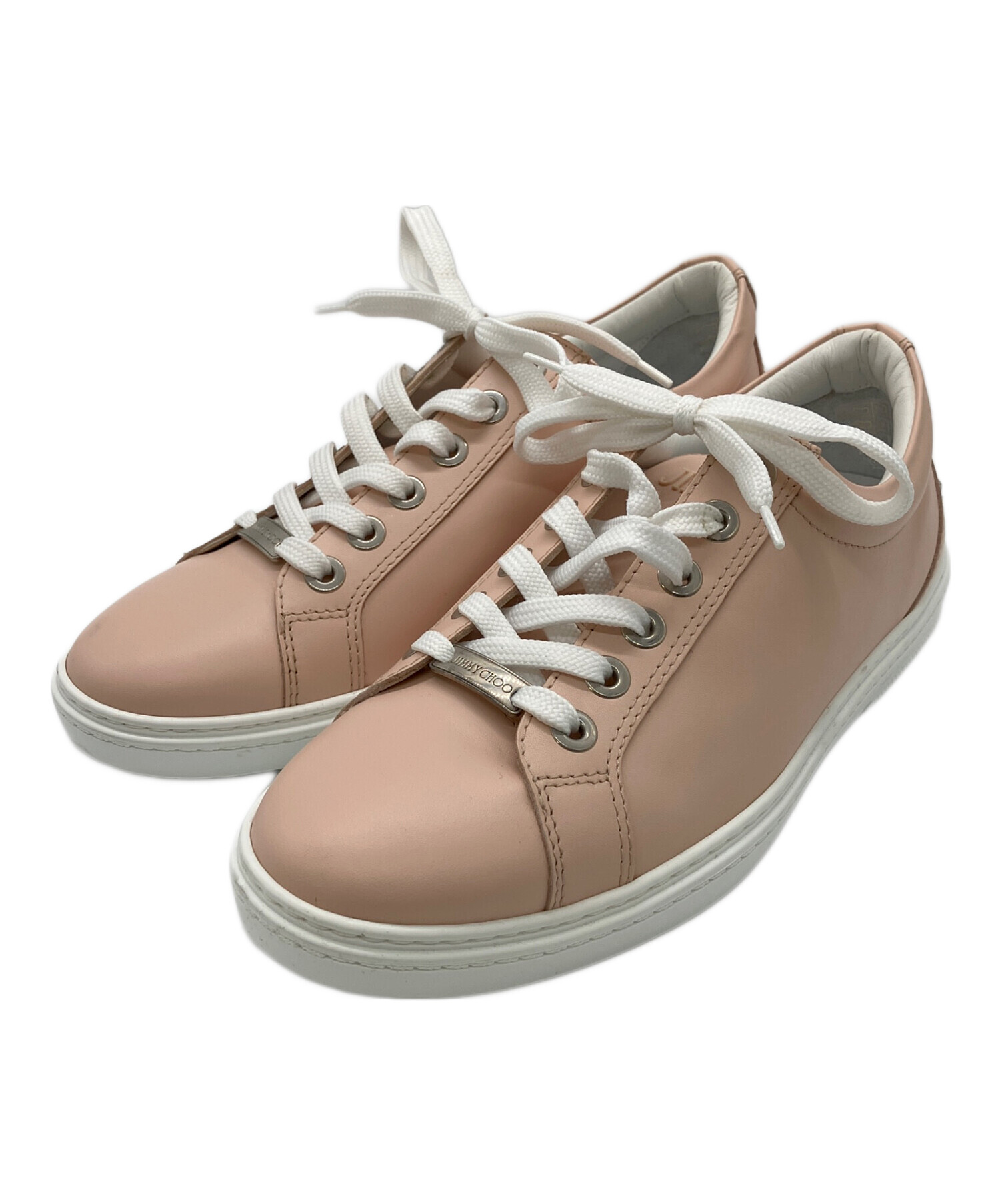 中古・古着通販】JIMMY CHOO (ジミーチュウ) スニーカー ピンク サイズ