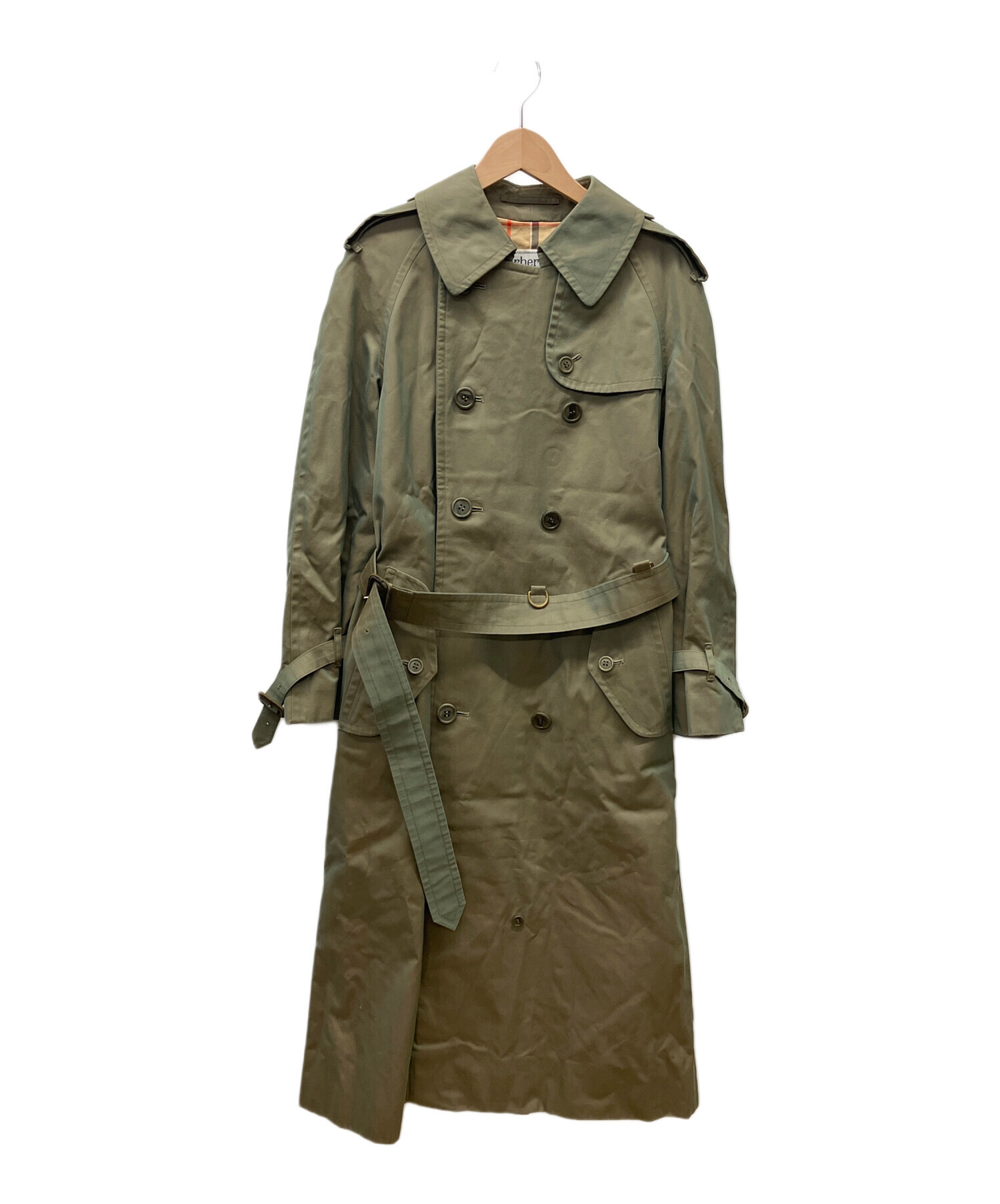 Burberry's トレンチコート カーキ 中古・古着通販】Burberry's (バーバリーズ) トレンチコート