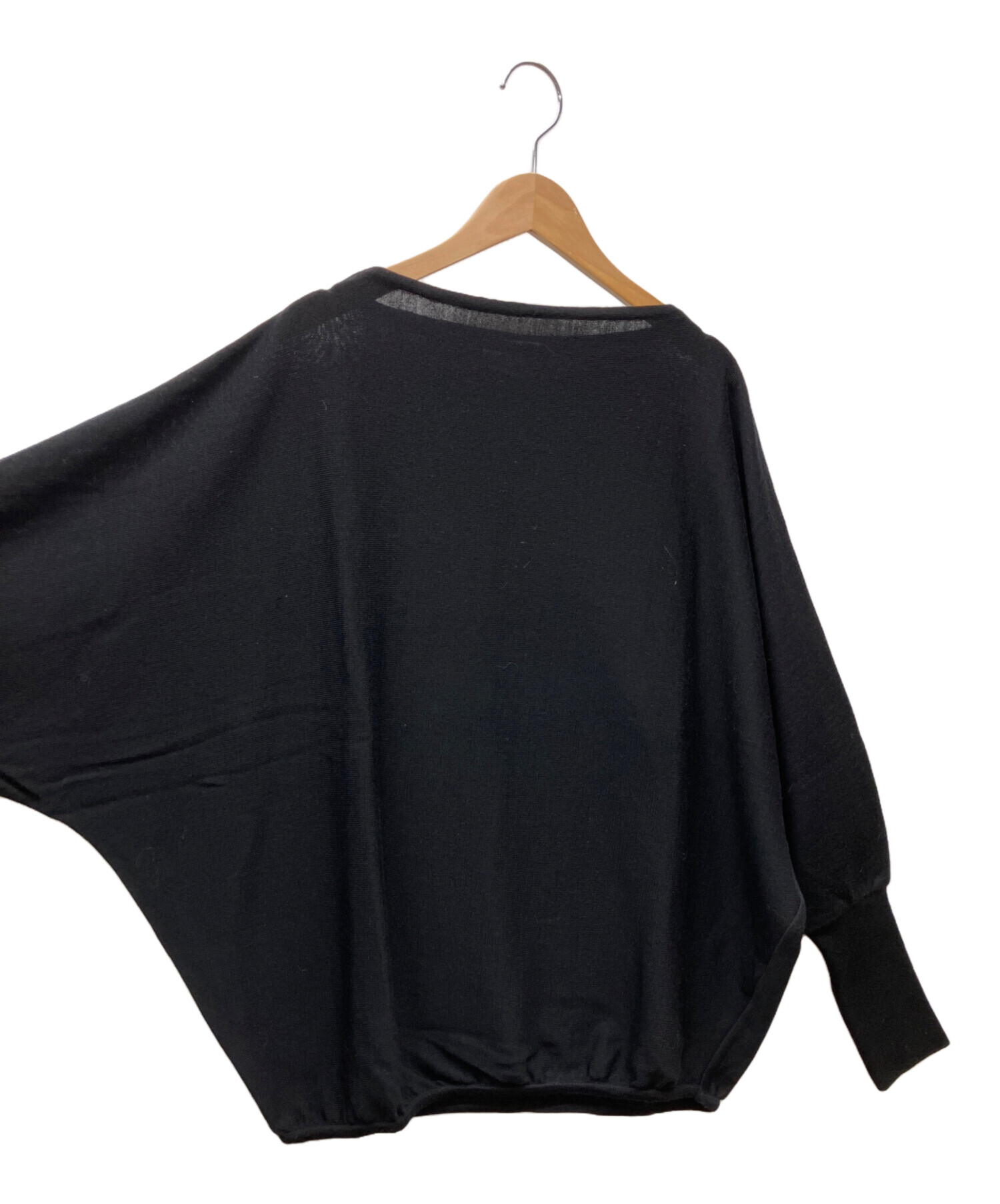 中古・古着通販】BEARDSLEY (ビアズリー) 薄手ニット ブラック サイズ