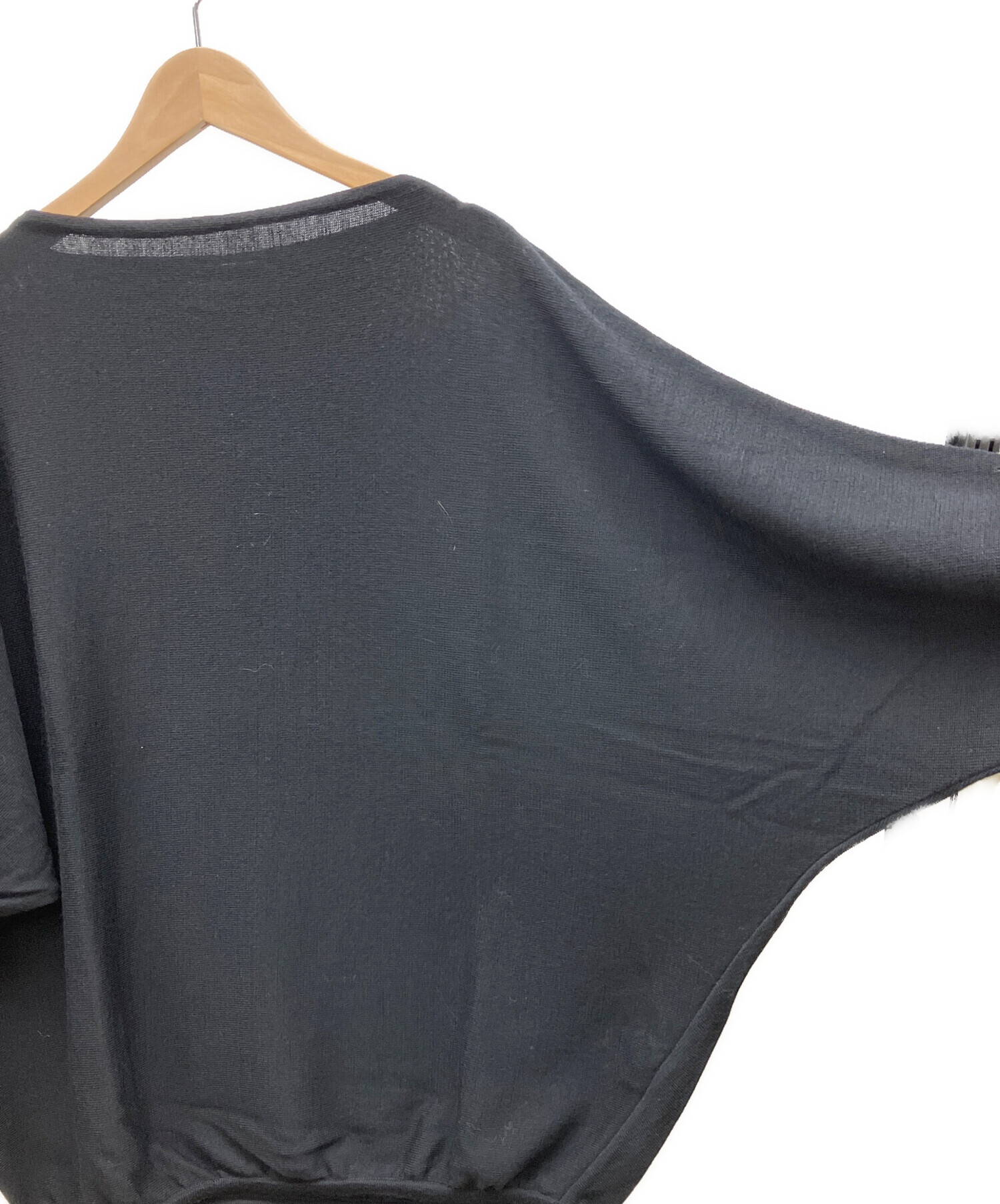 中古・古着通販】BEARDSLEY (ビアズリー) 薄手ニット ブラック サイズ