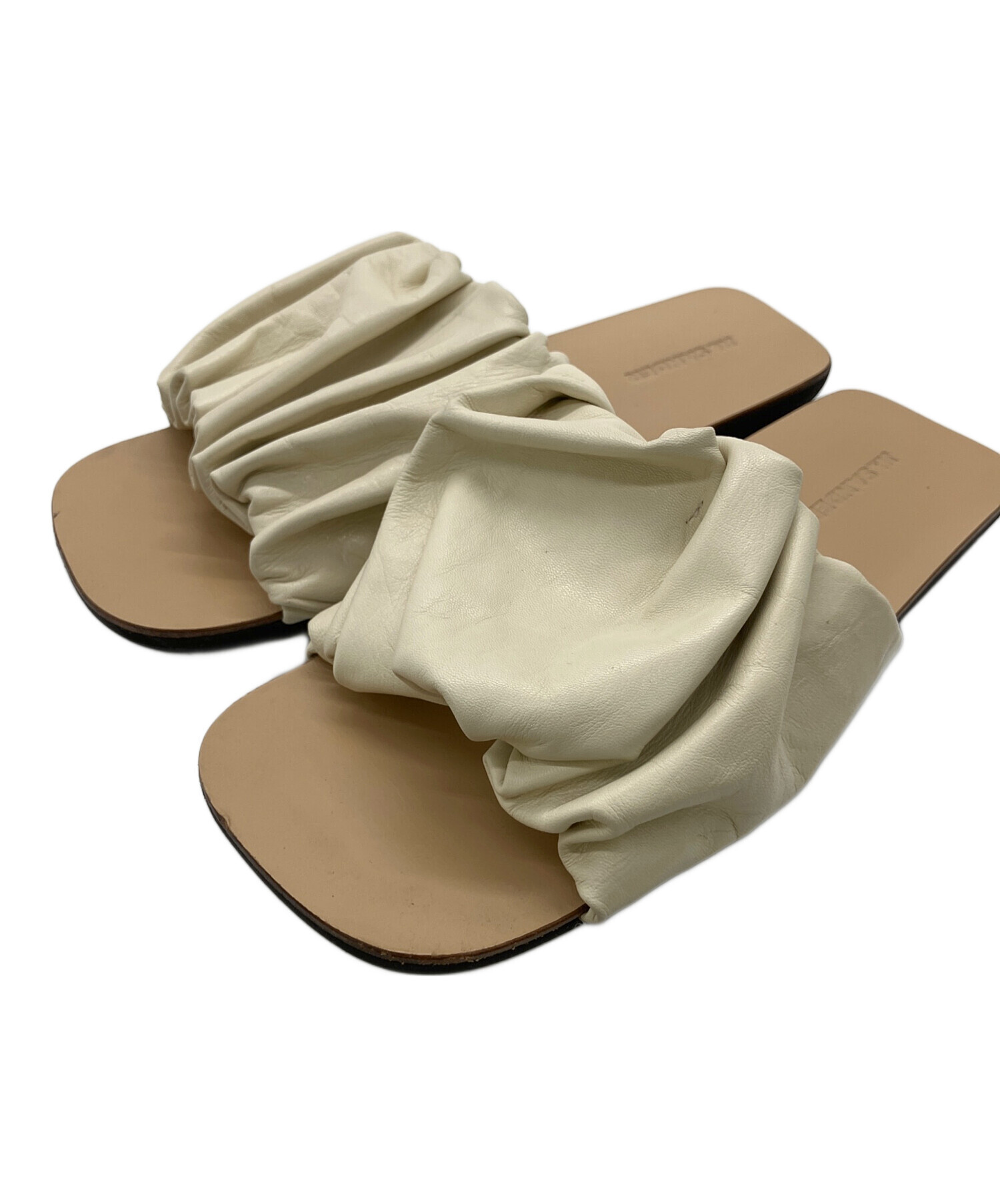 中古・古着通販】JIL SANDER (ジルサンダー) サンダル ベージュ サイズ 