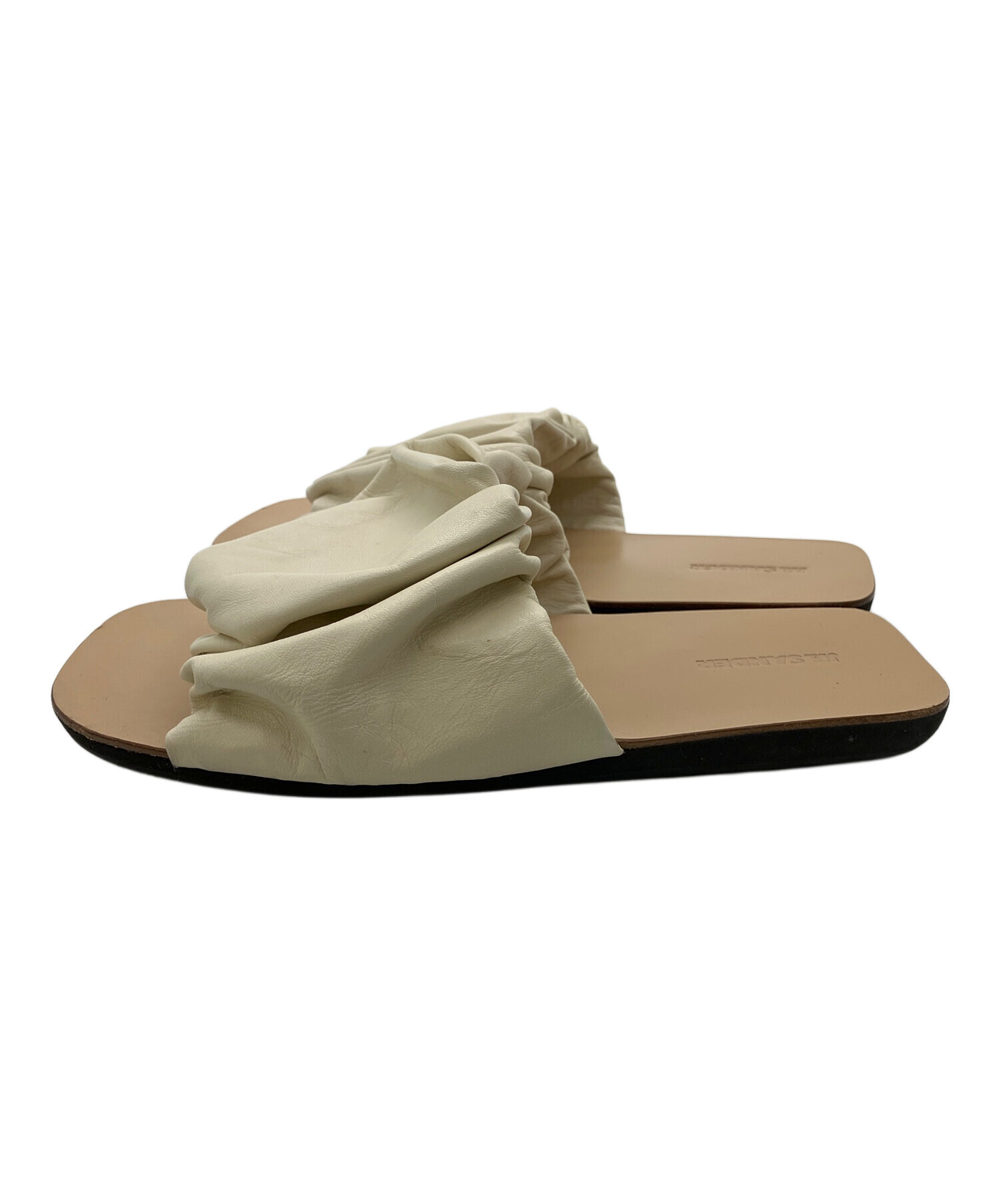 中古・古着通販】JIL SANDER (ジルサンダー) サンダル ベージュ 中古・古着通販】JIL SANDER (ジルサンダー) サンダル ベージュ