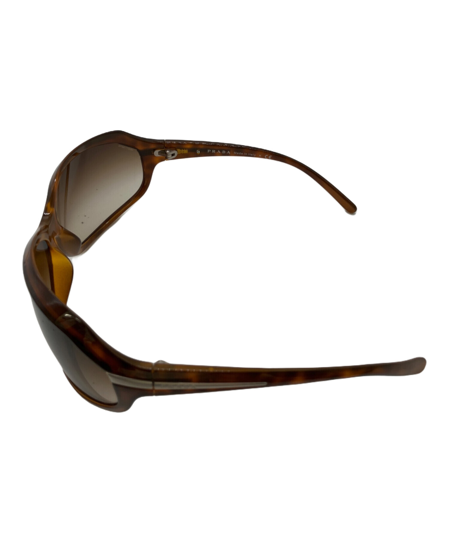 中古・古着通販】PRADA (プラダ) セルフレームサングラス ブラウン