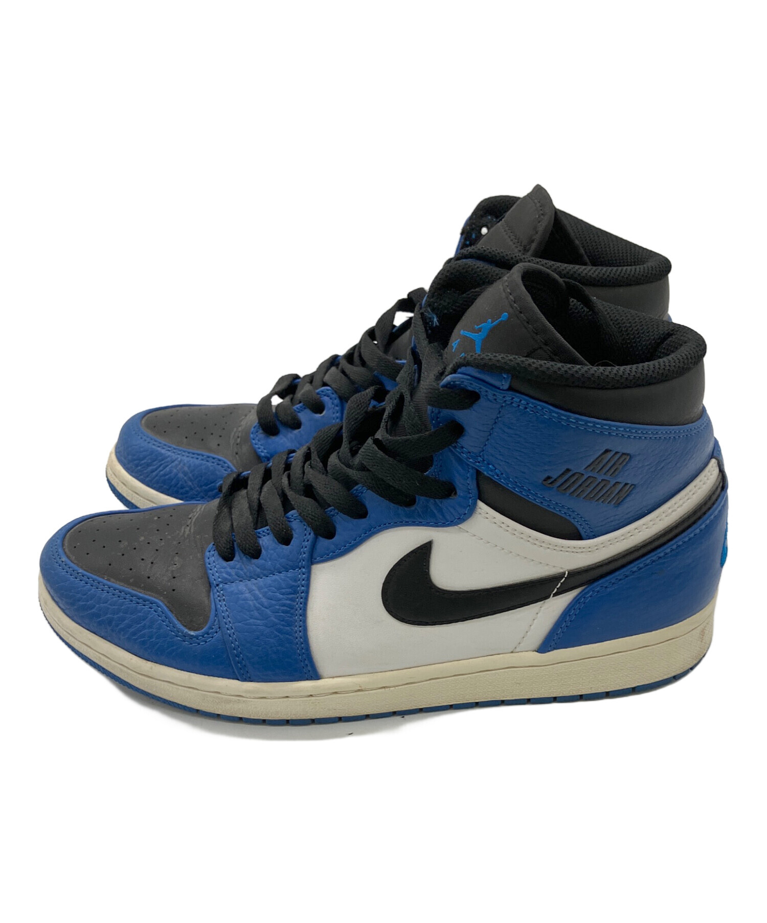 中古・古着通販】NIKE (ナイキ) スニーカー ブラック×ブルー サイズ 
