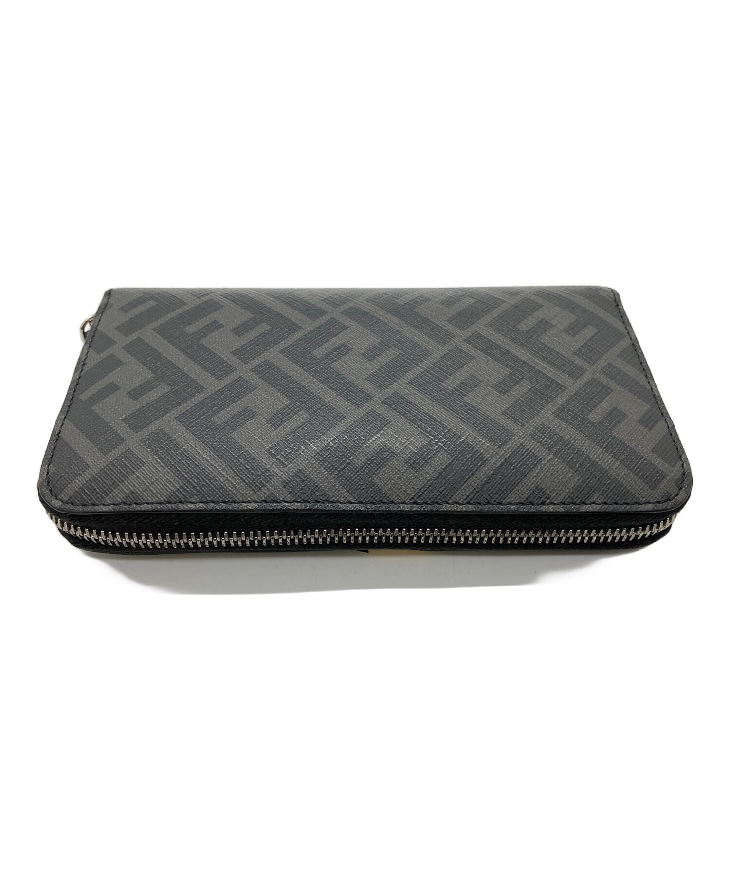 中古・古着通販】FENDI (フェンディ) 長財布 イエロー×グレー