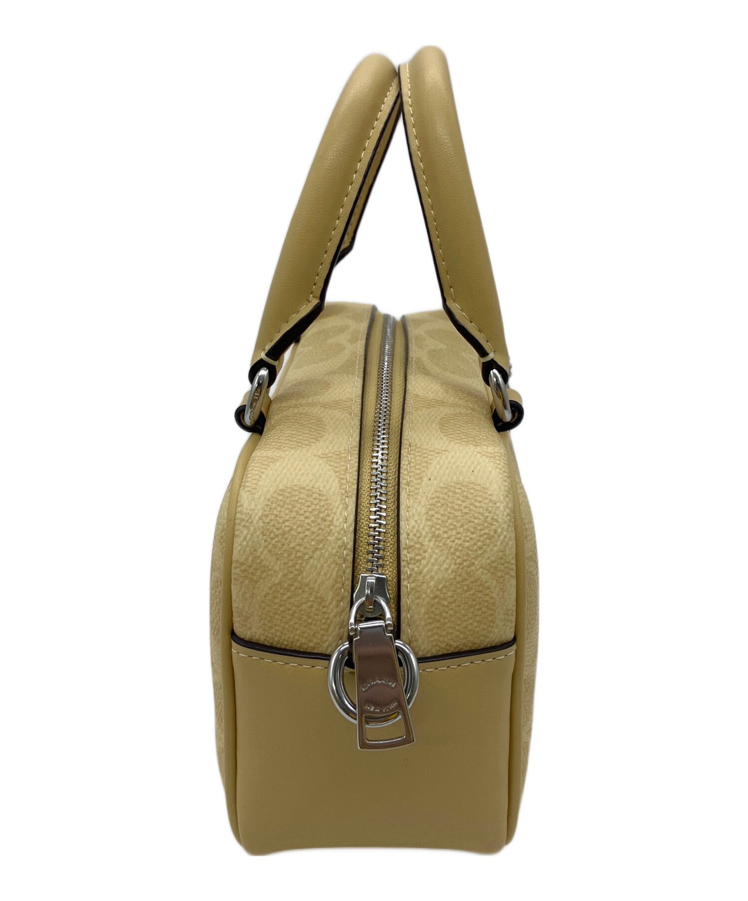 coach 2way サッチェルバッグ クロスボディ シャンパンゴールド Amazon 