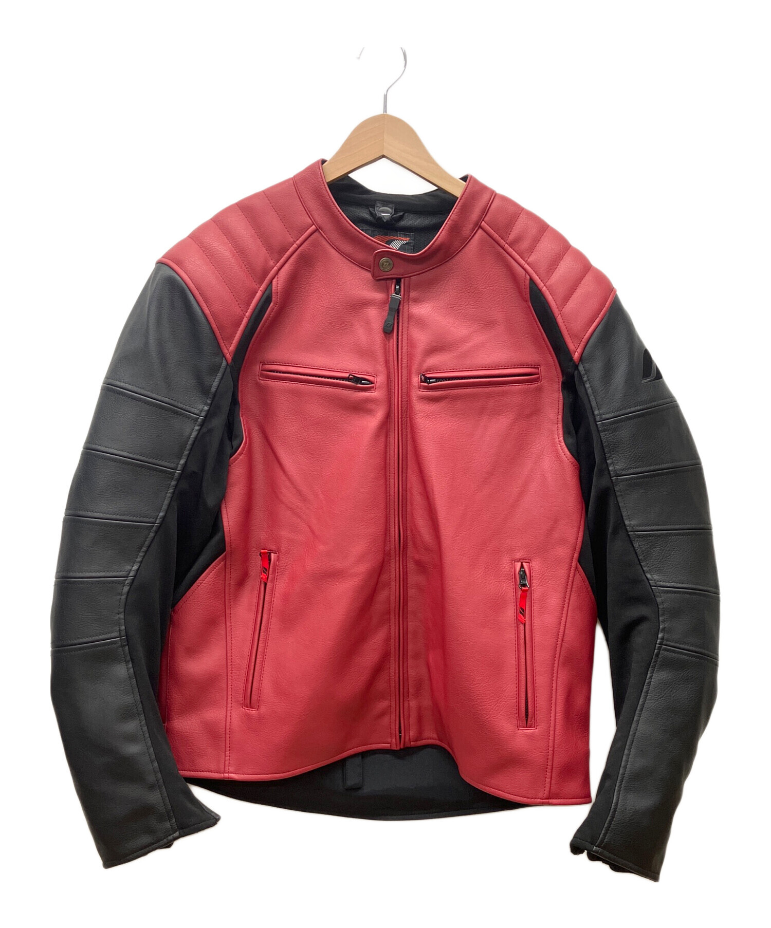 中古・古着通販】FLAGSHIP (フラッグシップ) レザージャケット レッド