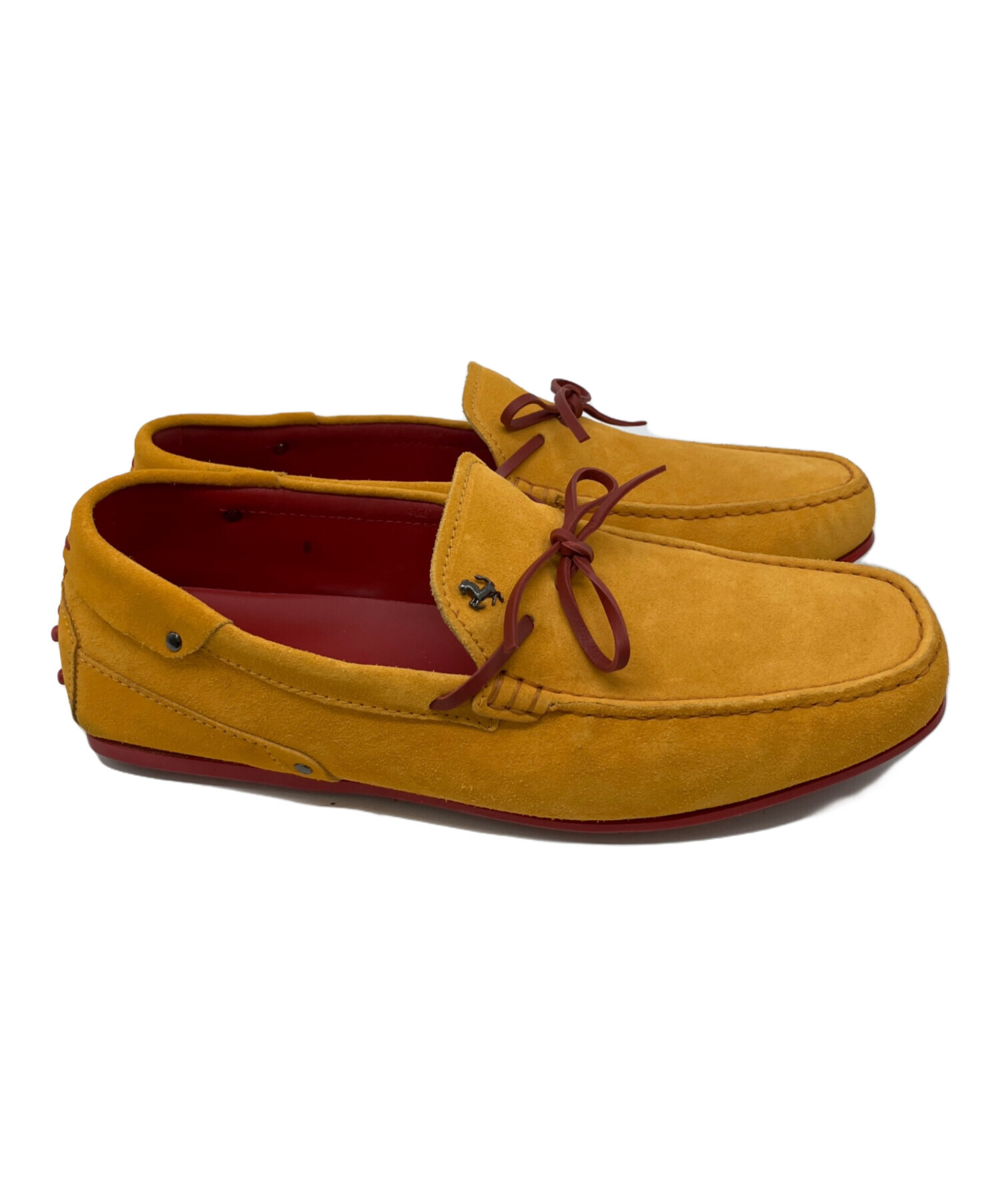 【未使用】TOD'Sトッズ　ドライビングシューズ　❤︎ 中古・古着通販】TOD'S (トッズ) ドライビングシューズ レッド サイズ