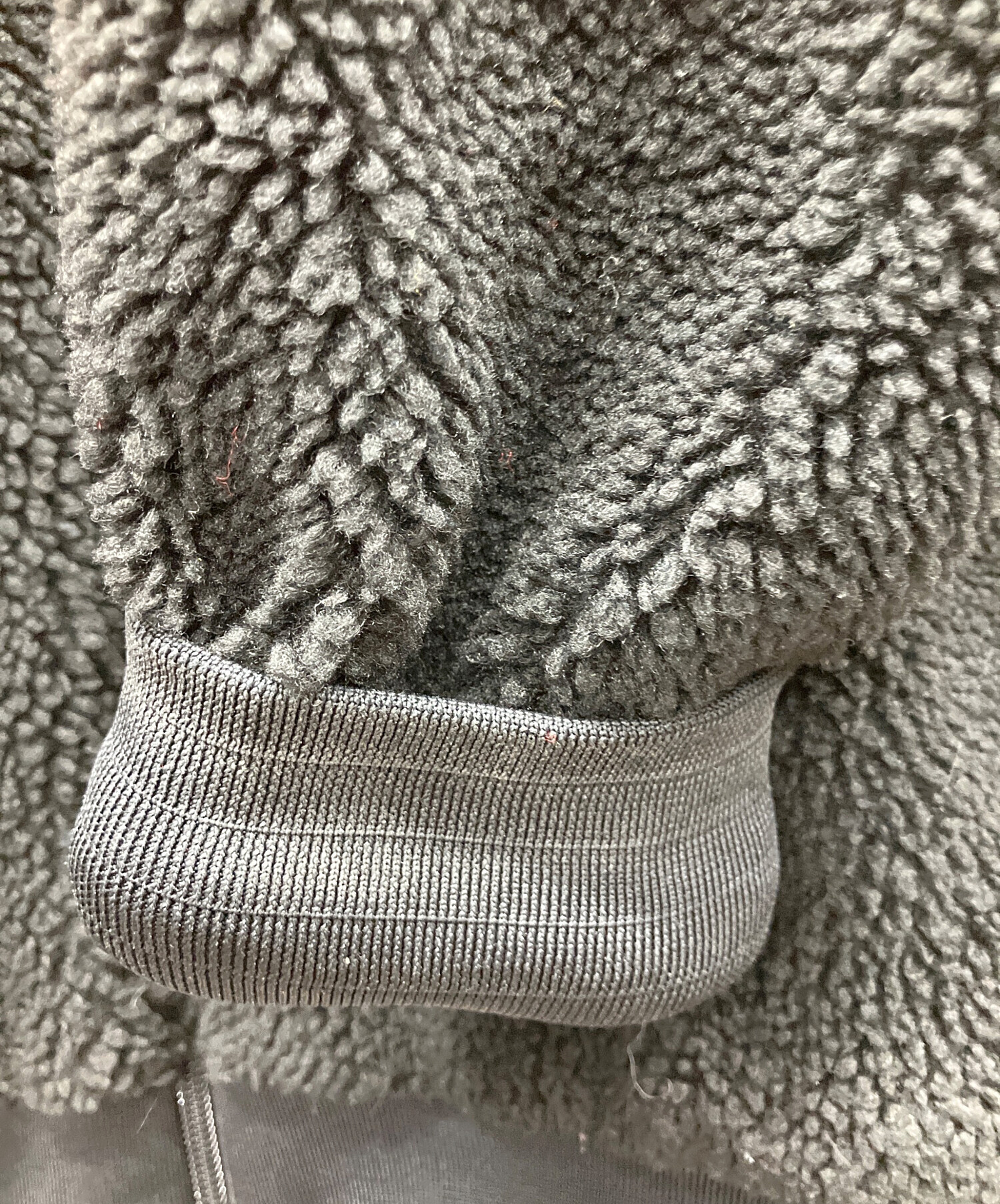 中古・古着通販】NIKE (ナイキ) ボアジャケット レッド×ブラック