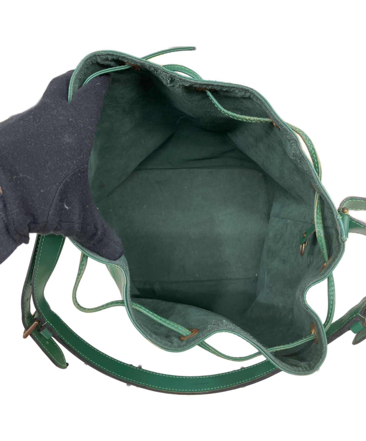 （N.R）Louis Vuitton グリーン ノエ　エピ 中古・古着通販】LOUIS VUITTON (ルイ ヴィトン) ショルダーバッグ