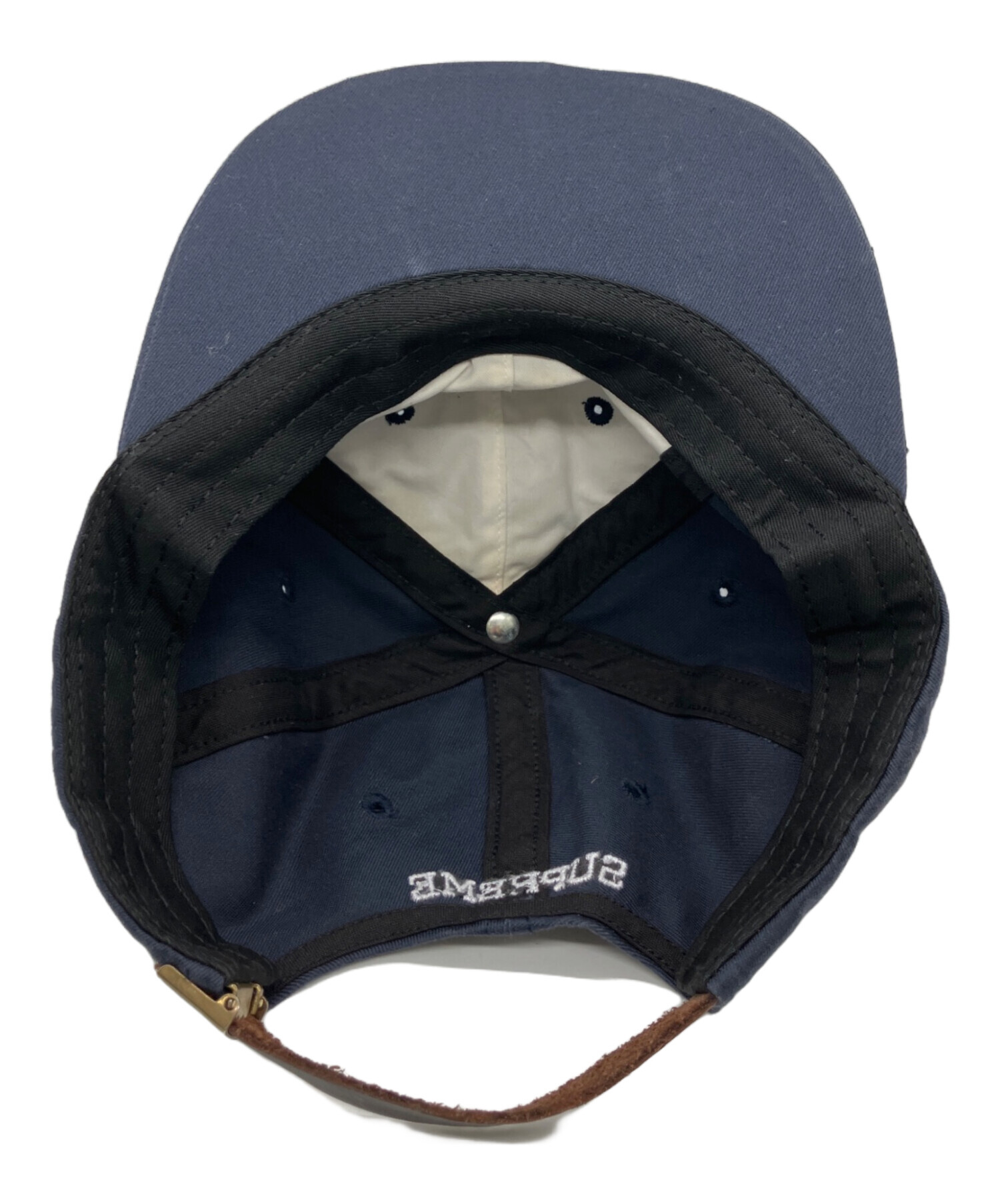 中古・古着通販】SUPREME (シュプリーム) キャップ ネイビー｜ブランド