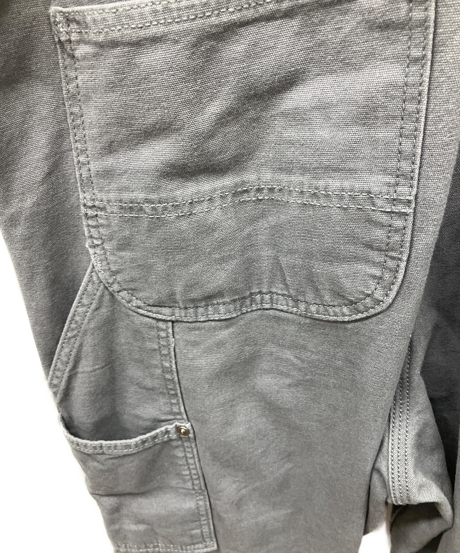 中古・古着通販】CarHartt (カーハート) オーバーオール グレー サイズ