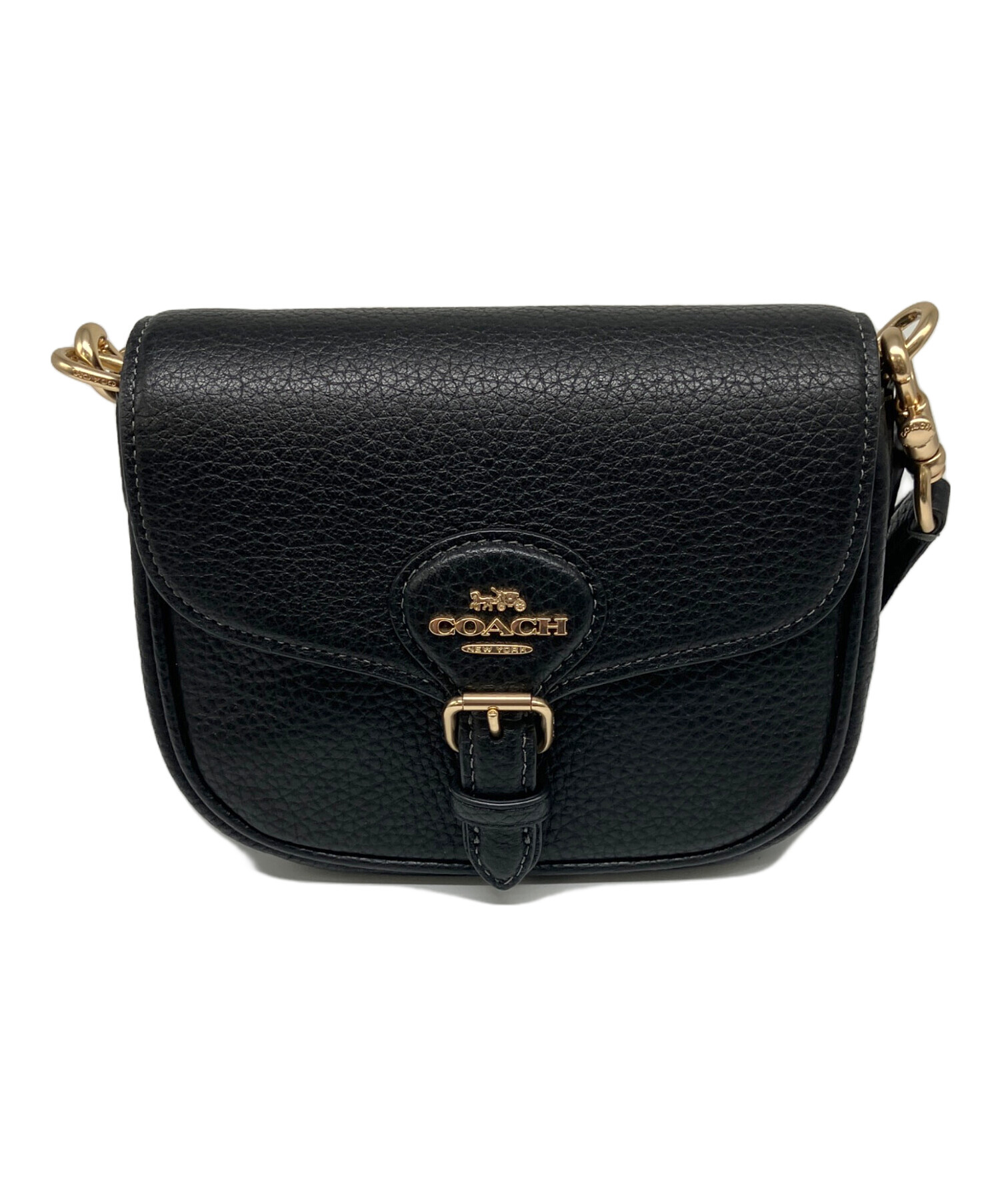 中古・古着通販】COACH (コーチ) ショルダーポーチ ブラック｜ブランド