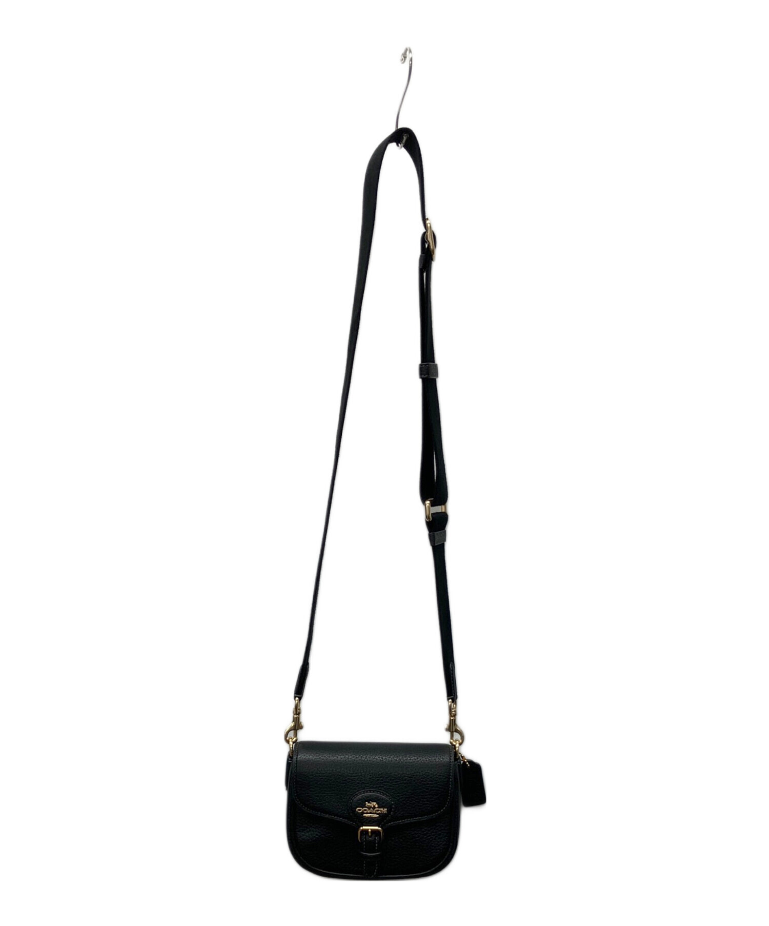 中古・古着通販】COACH (コーチ) ショルダーポーチ ブラック|ブランド 中古・古着通販】COACH (コーチ) ショルダーポーチ ブラック|ブランド