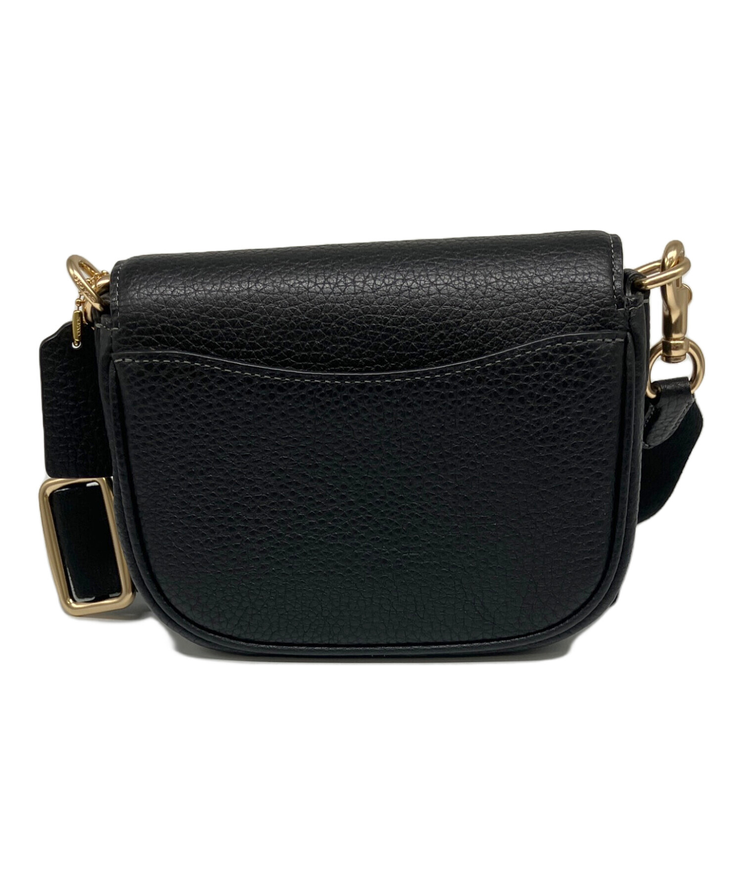 中古・古着通販】COACH (コーチ) ショルダーポーチ ブラック|ブランド 中古・古着通販】COACH (コーチ) ショルダーポーチ ブラック|ブランド