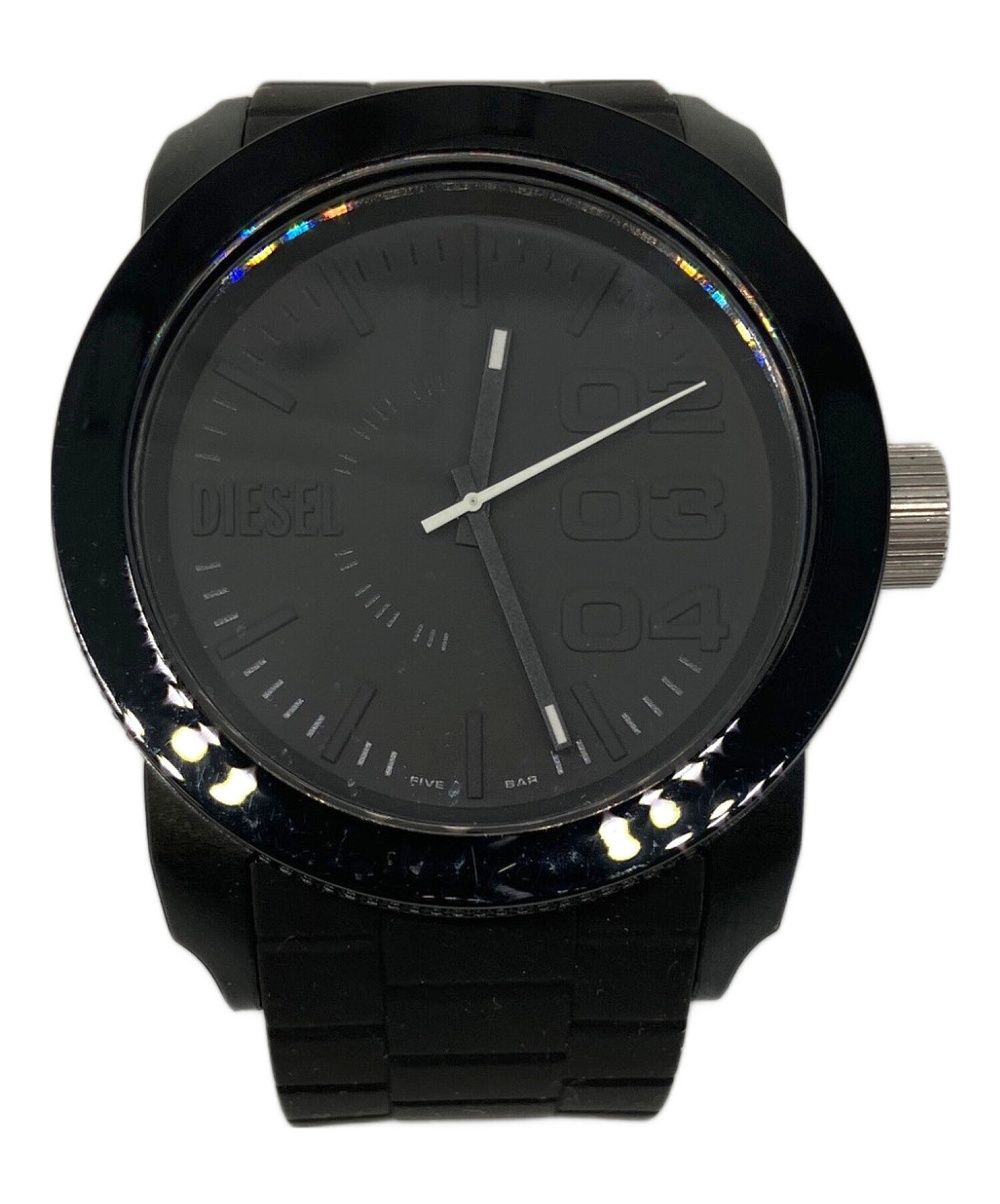 中古・古着通販】DIESEL (ディーゼル) 腕時計 ブラック｜ブランド