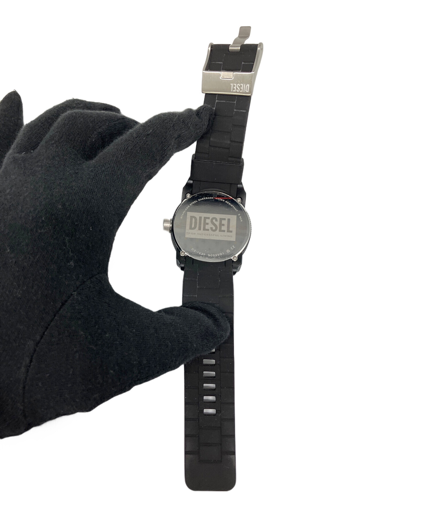 中古・古着通販】DIESEL (ディーゼル) 腕時計 ブラック｜ブランド