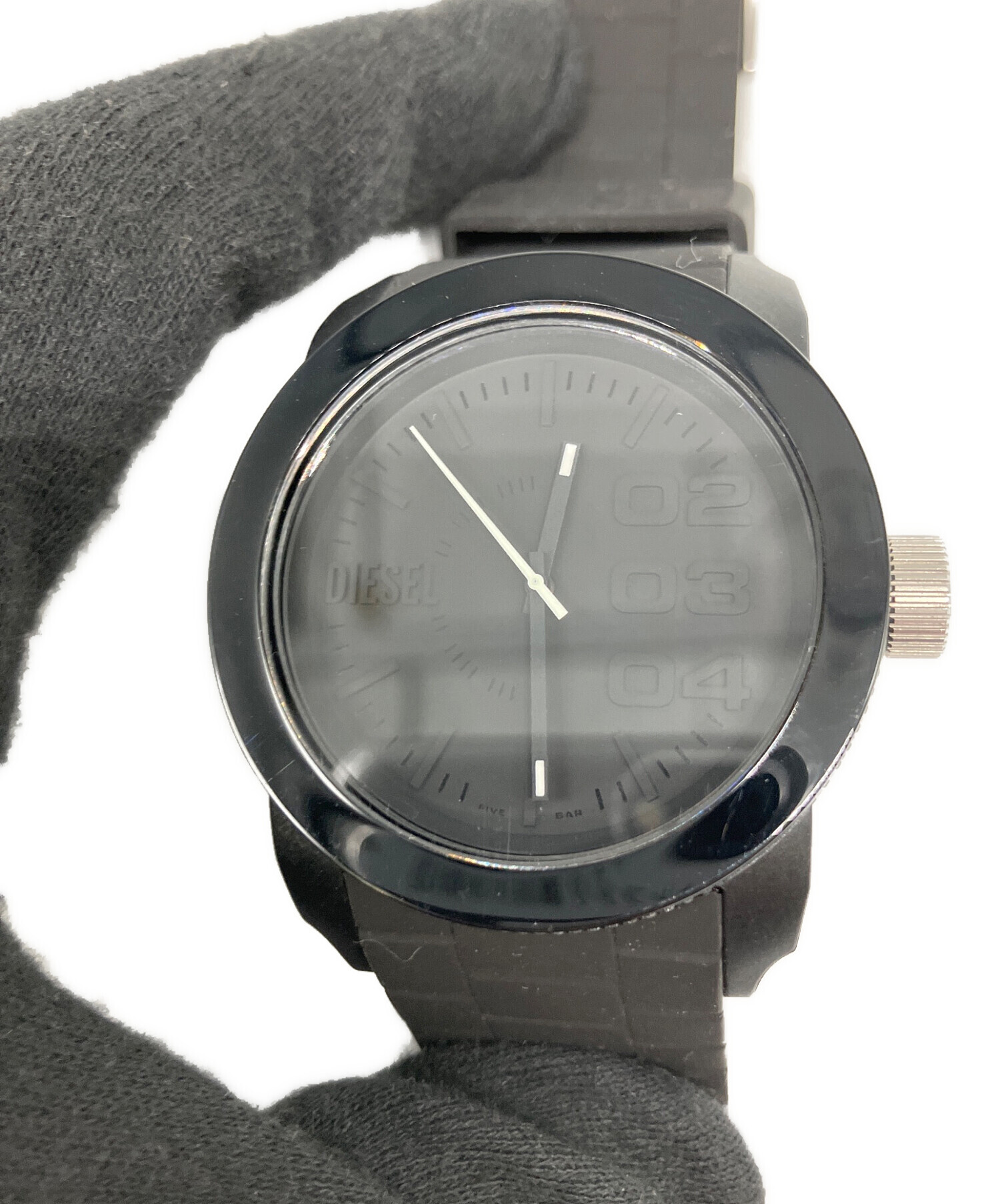 DIESEL 腕時計 DZ4704 WATCH Mercurial Chronograph Blue Stainless Steel Watch