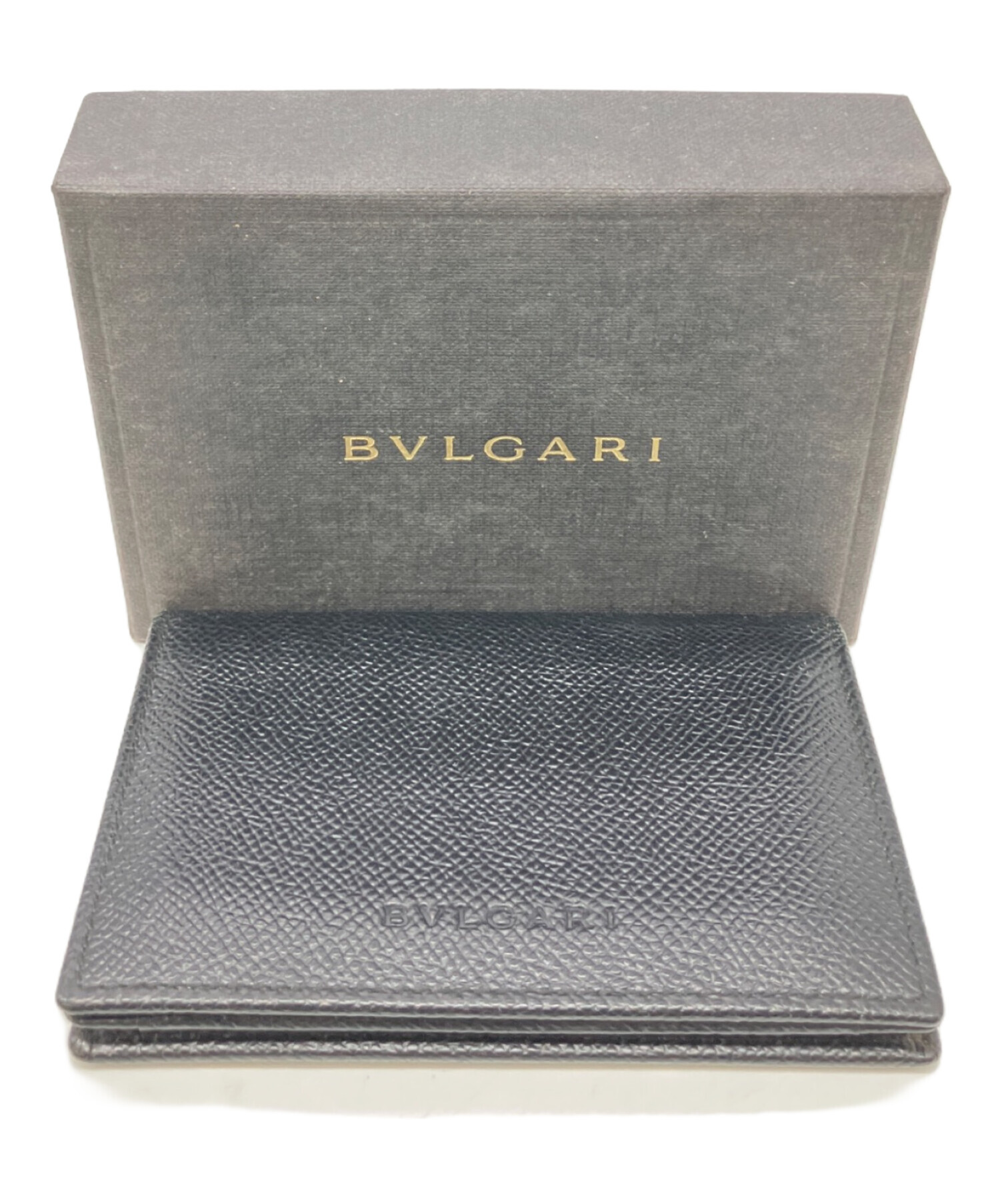 中古・古着通販】BVLGARI (ブルガリ) パスケース ブラック｜ブランド