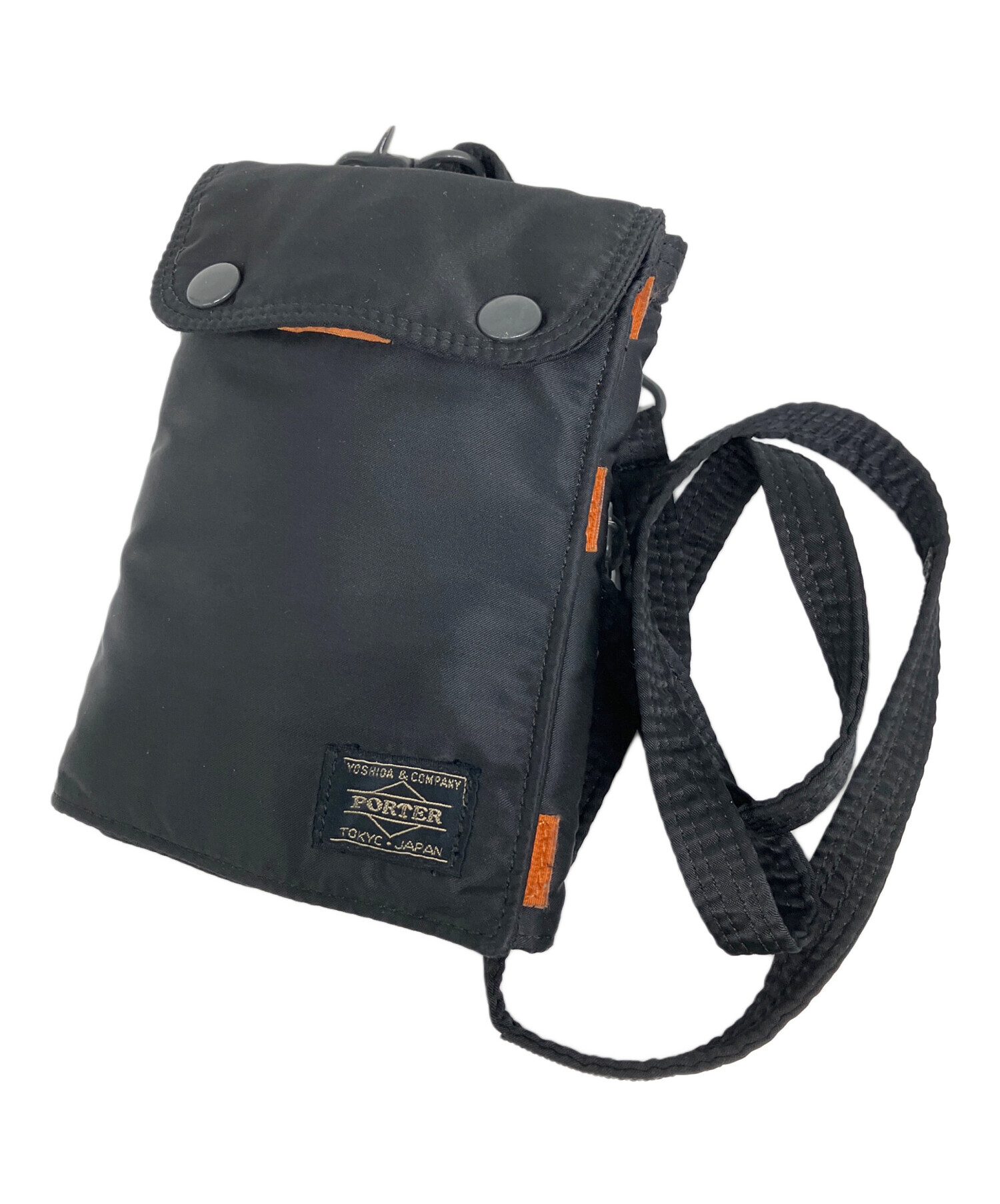 中古・古着通販】PORTER (ポーター) ショルダーポーチ ブラック
